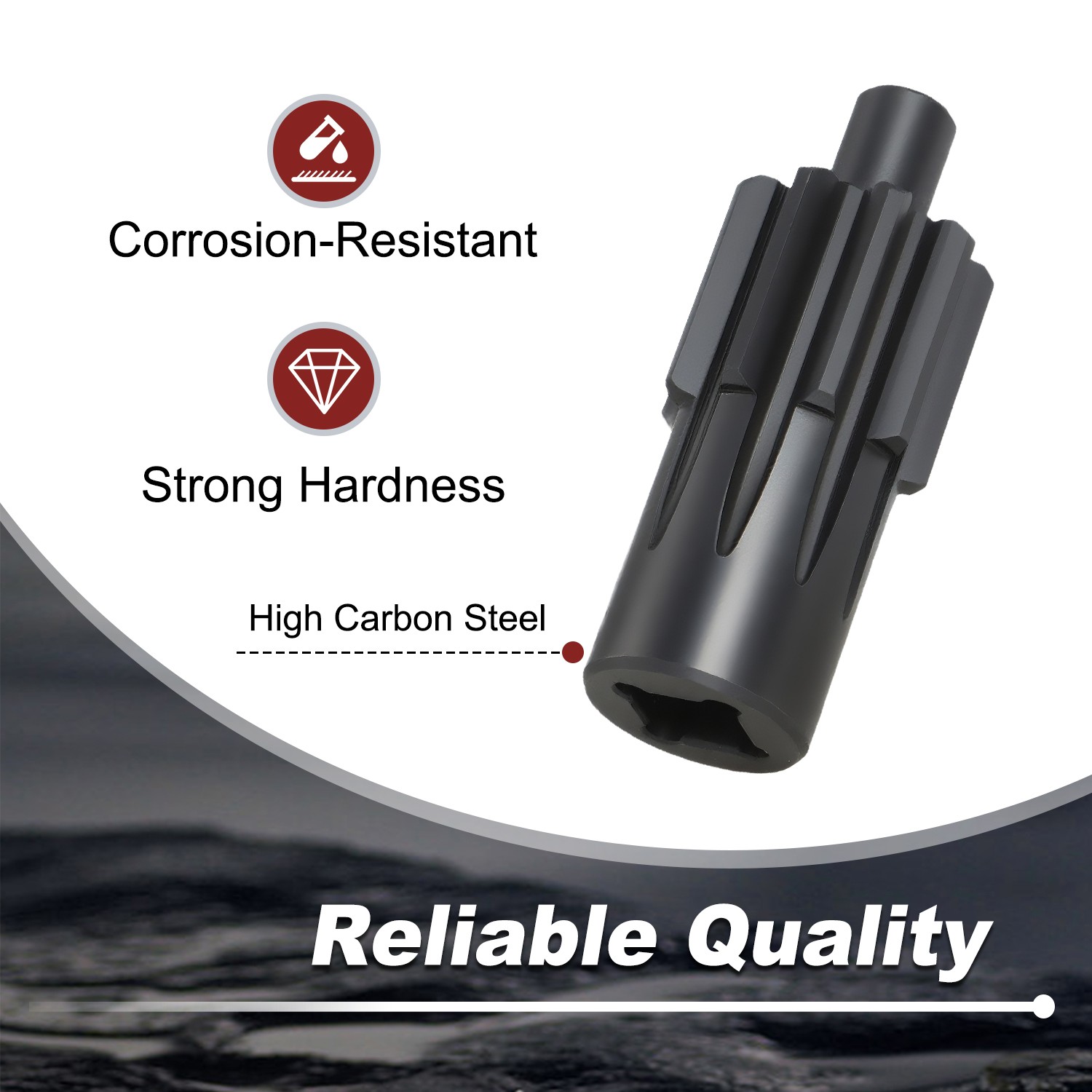 1Pc High Carbon Steel Engine Barring Tool for PACCAR MX-13 MX-11 Engine