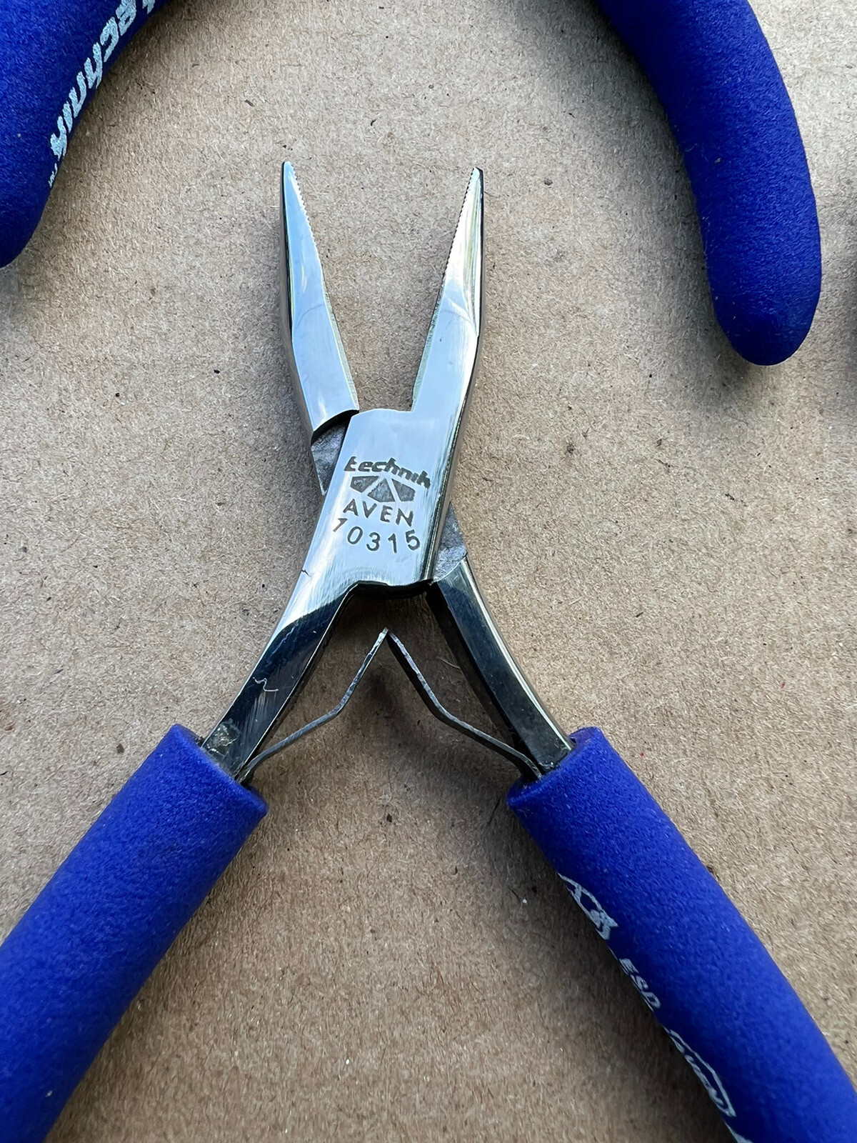 🇺🇸 Set Of 6 Aven Technik Pliers Wire Needle Nose Joint Cutters W/Case🇺🇸