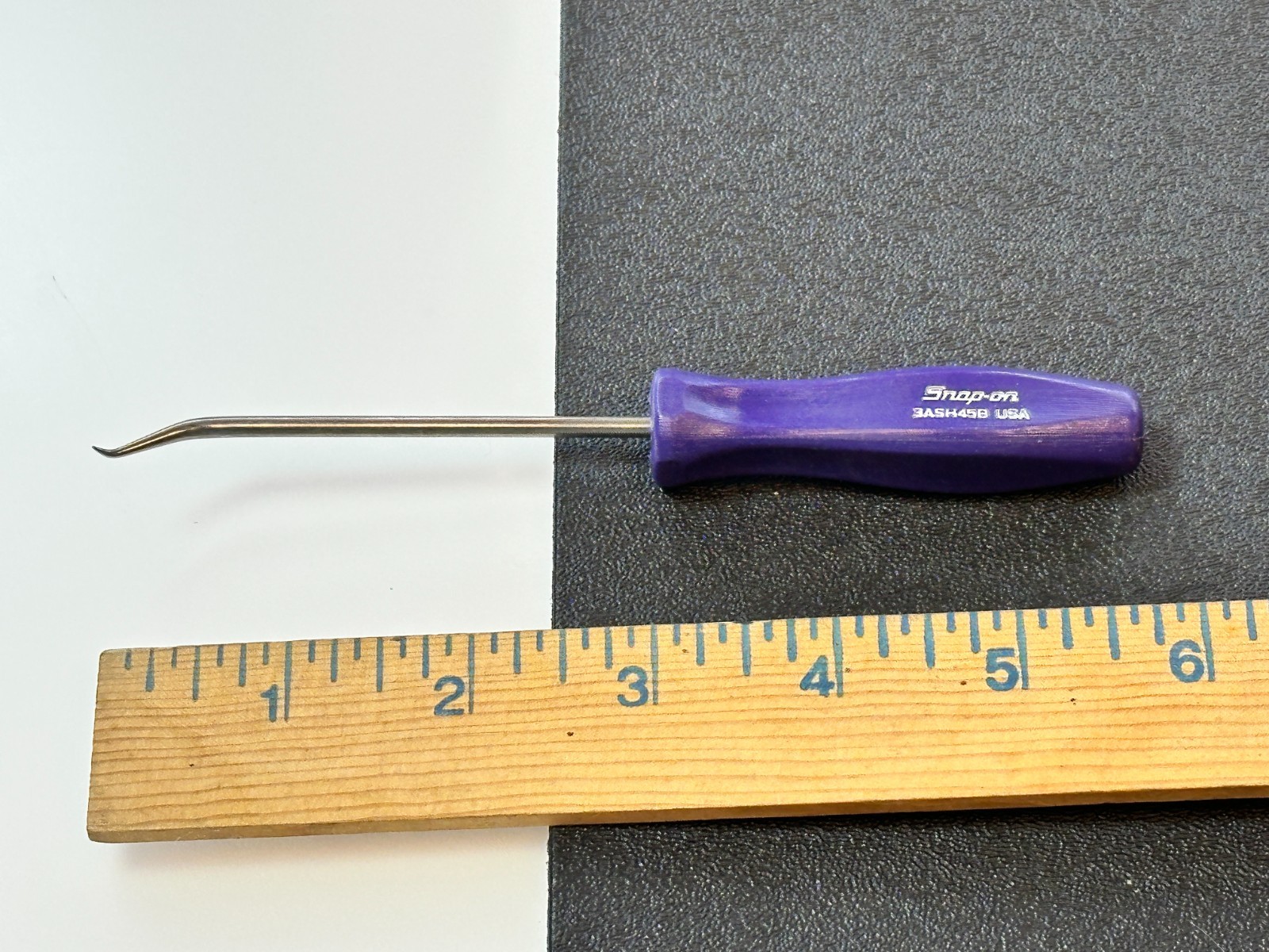 NEW Snap-on Tools USA Dark Purple Mini Hard Handle 45° Pick 3ASH45BDP / 3ASH45B