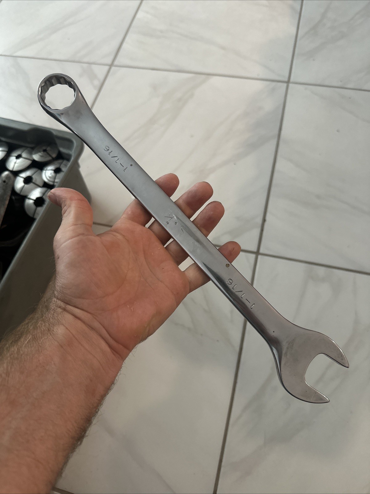 SK USA 88234 1-1/16″ 12pt Chrome Combination Wrench Mechanics Tool Industrial