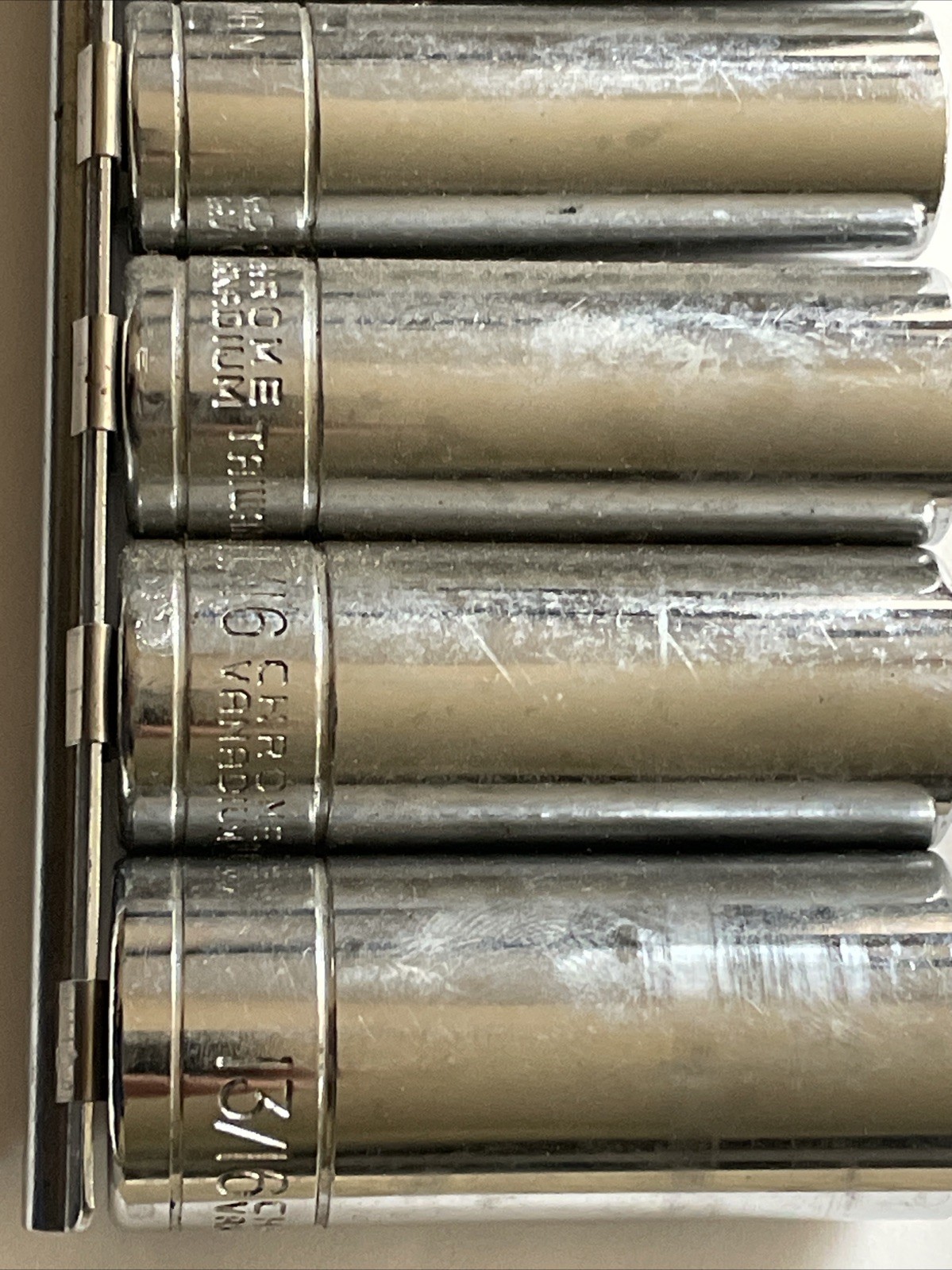 6point Deep Socket 3/8in. Drive SAE 7 Pcs