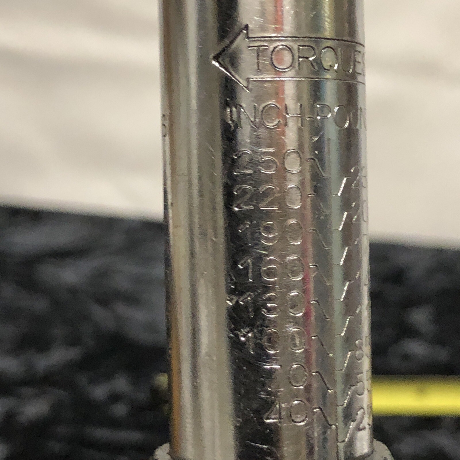 OEMTOOLS 3/8” Drive Click Style Torque Wrench Measures From 25-235 In/Lbs