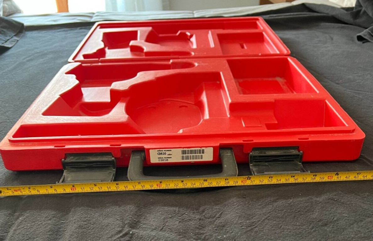 Snap-On Cordless Power Tools Case, PB123 EMPTY Case ONLY, Model CDR30