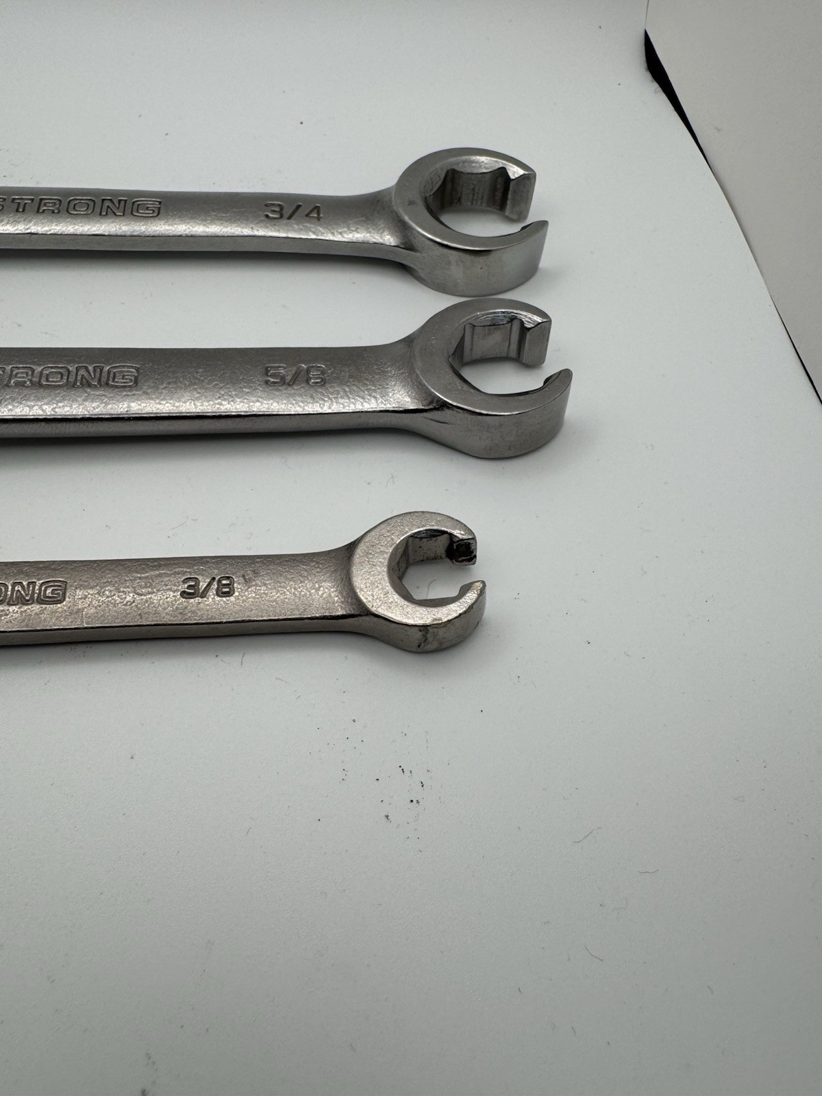 Armstrong 3pc Double Flare Nut Wrench Set ( 3/8”, 7/16”,5/8”,11/16”,3/4”,7/8”)