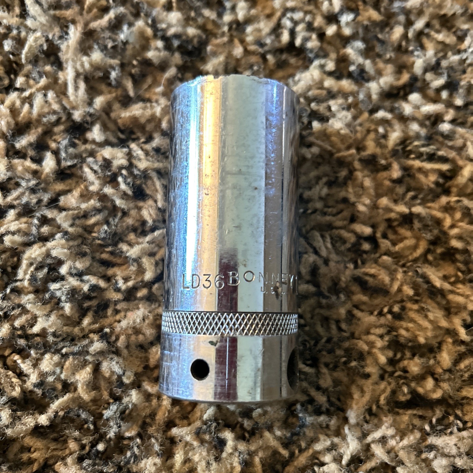 BONNEY LD36 1-⅛» SAE 12 POINT DEEP 1/2″ DRIVE SOCKET