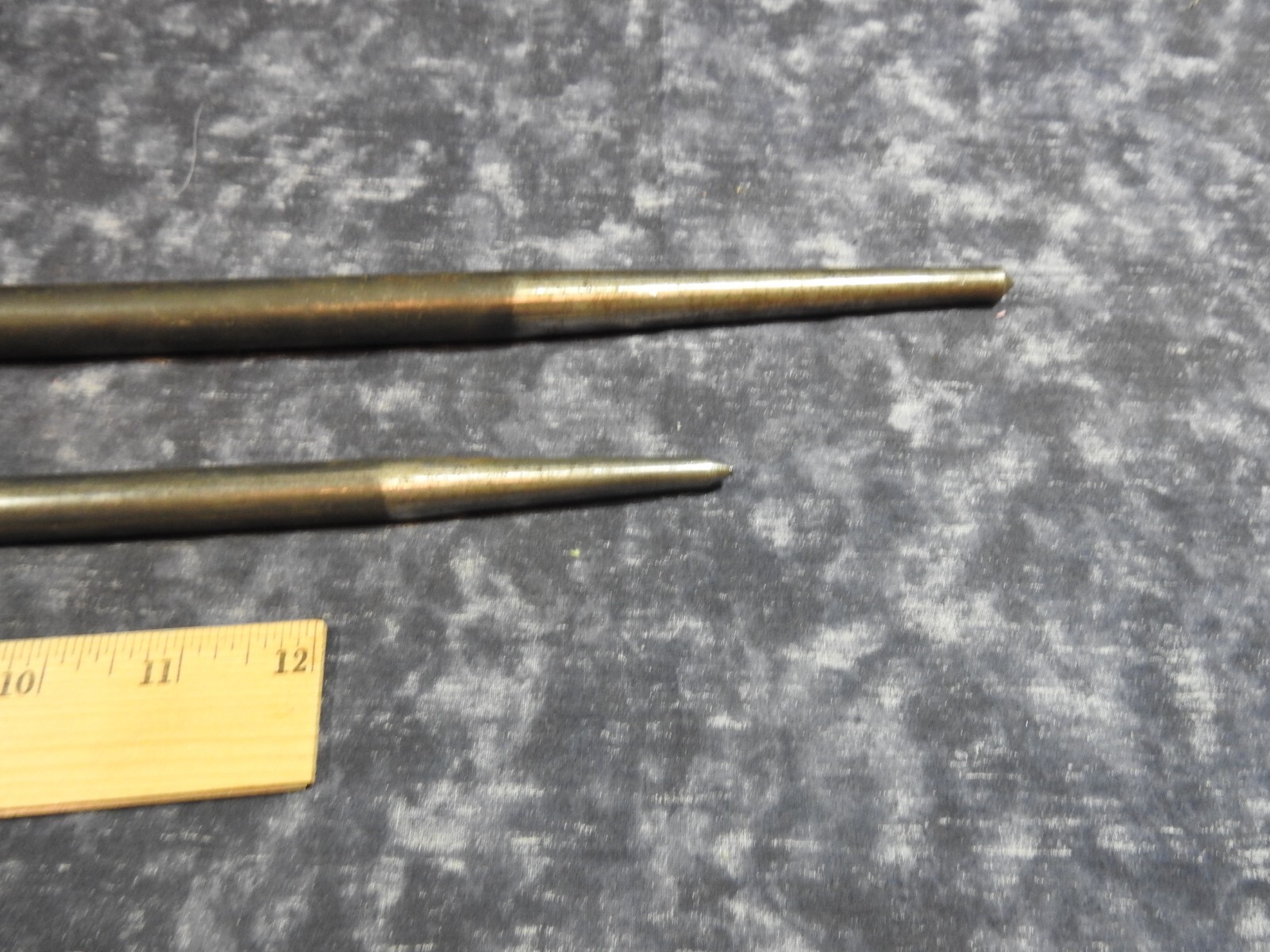 Vintage Lady Foot Pry Bars Lot 2 19.5 Inches Long & 15.5 Inches
