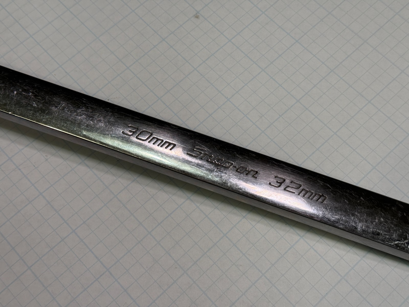 Snap-on Tools XBM3032A 30x32mm 12-Point 10º Offset Box Wrench