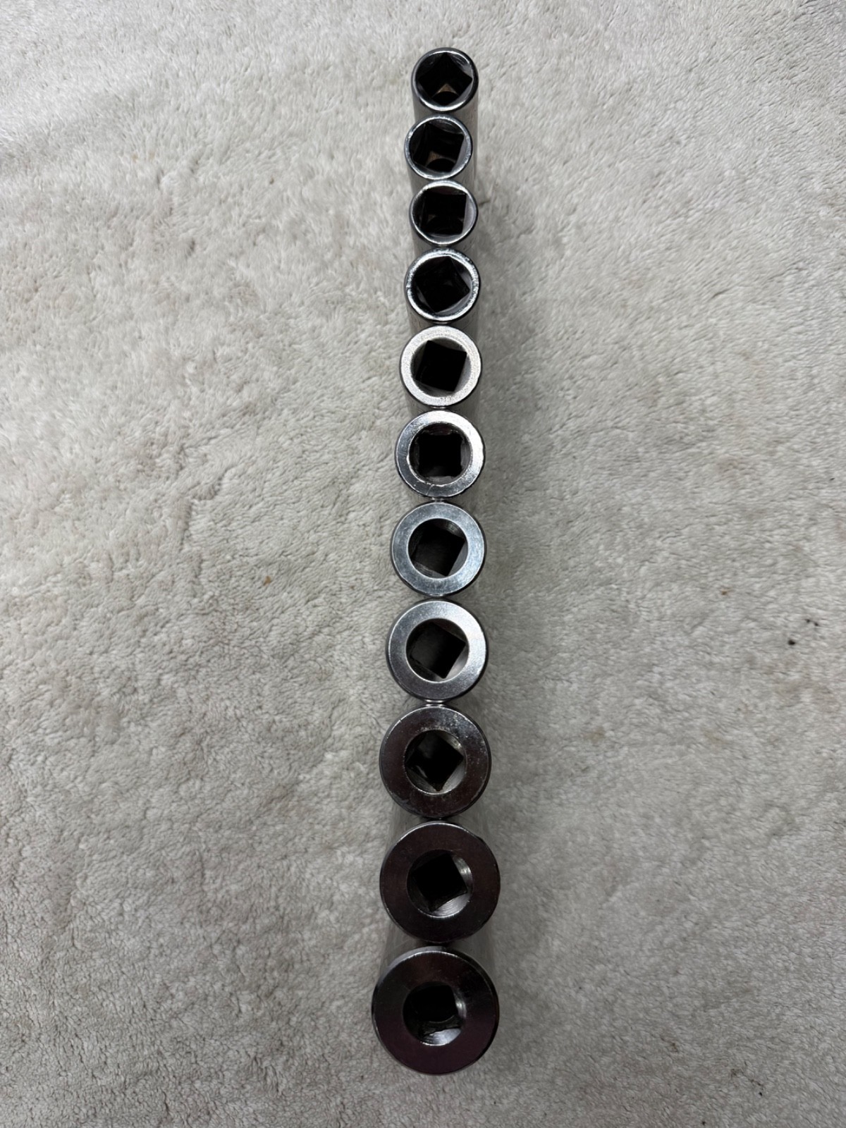 Craftsman USA G-Series 1/2” Drive SAE 12-Point DEEP Socket Set G4759x (11-pc)