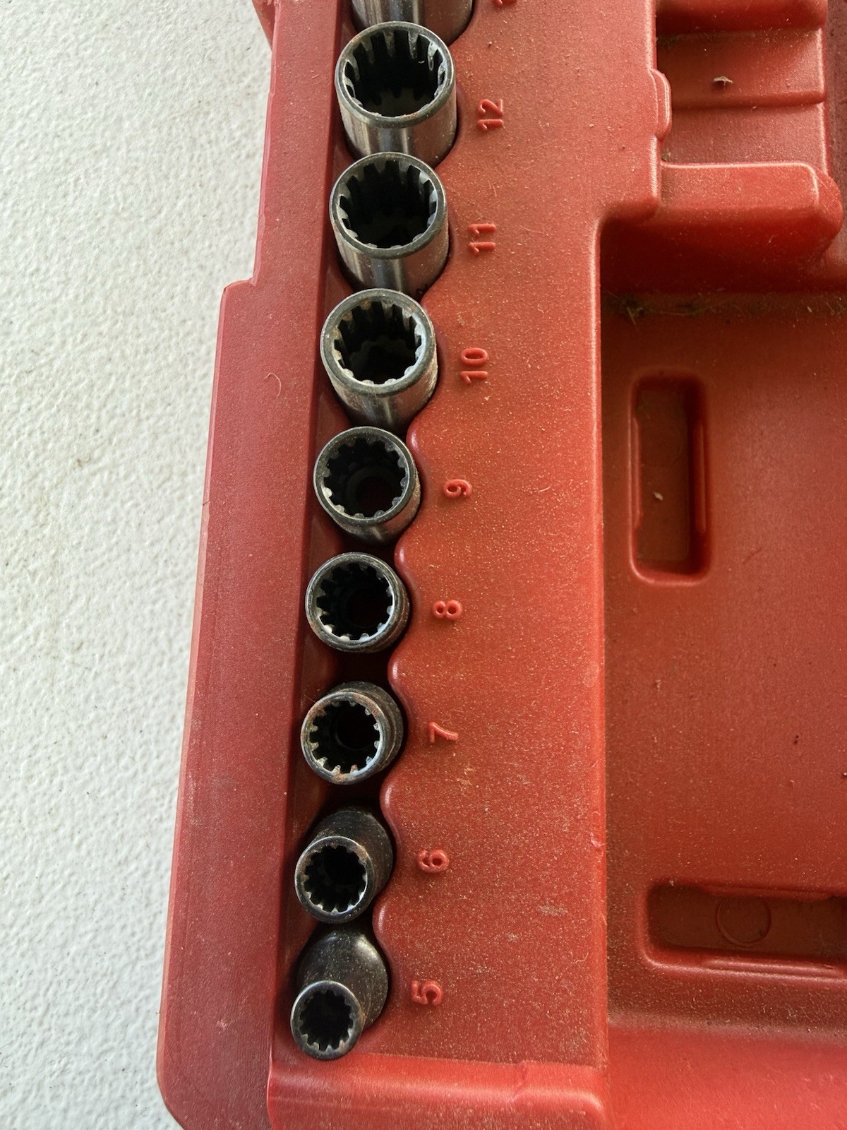 Craftsman Black Oxide Spline Drive Socket Set And Ratchets. 1/4 And 3/8
