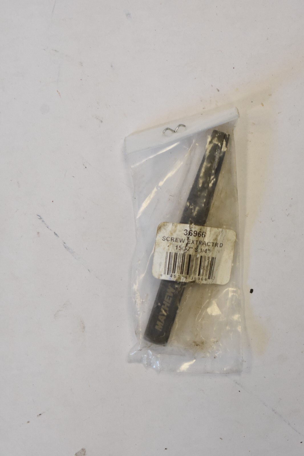 Mayhew Screw Extractor 36966 D15/32″ S3/4″ Hardware Tool Black Plated Unit