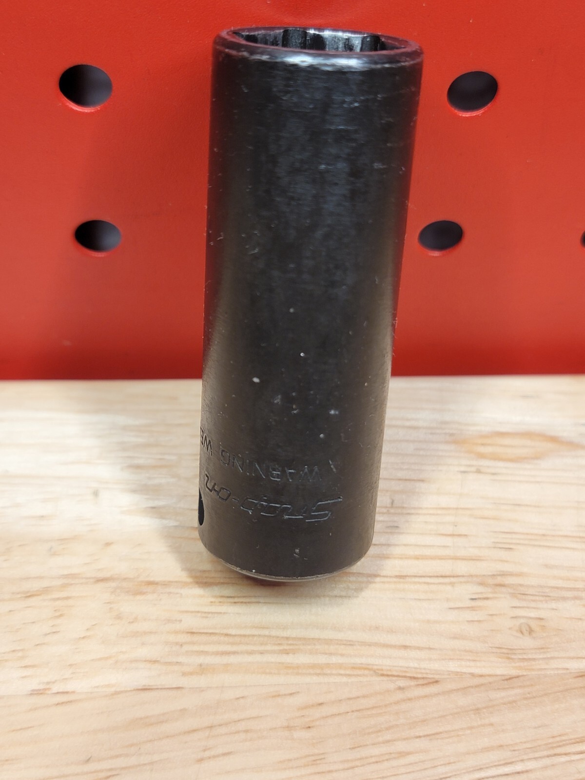 Snap-on Tools SIMF220 11/16″ SAE 3/8″ Drive 6-Point Deep Impact Socket USA