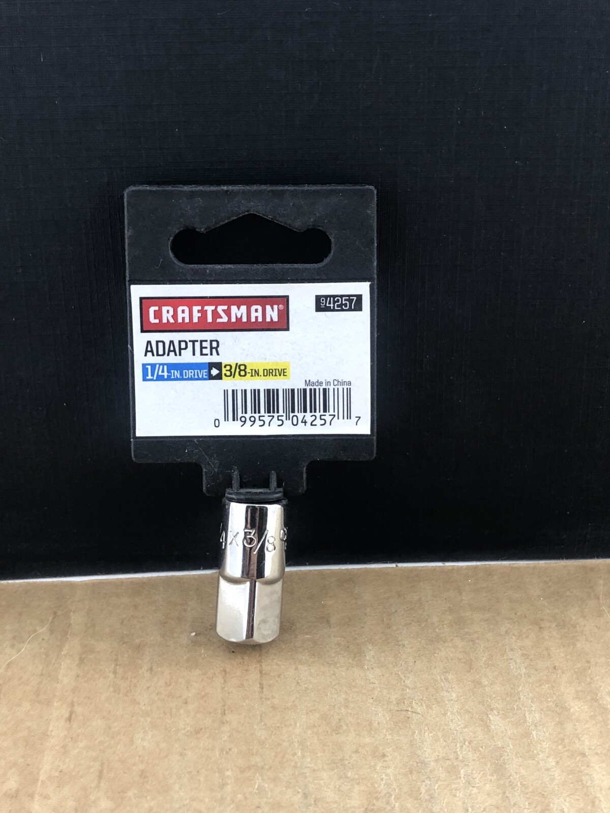 Craftsman Adapter #4257 1/4” To 3/8” Drive COMB SHIP $1 PER MULT