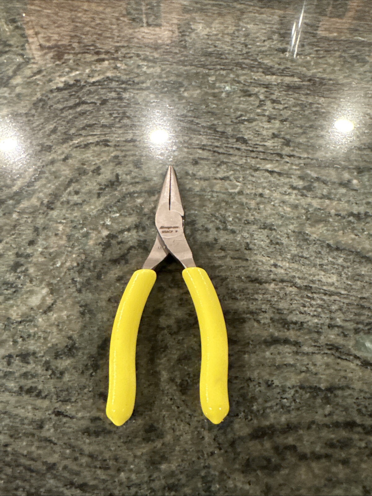 Snap-On 95acf 6″ talon grip needle nose pliers hi Viz yellow new