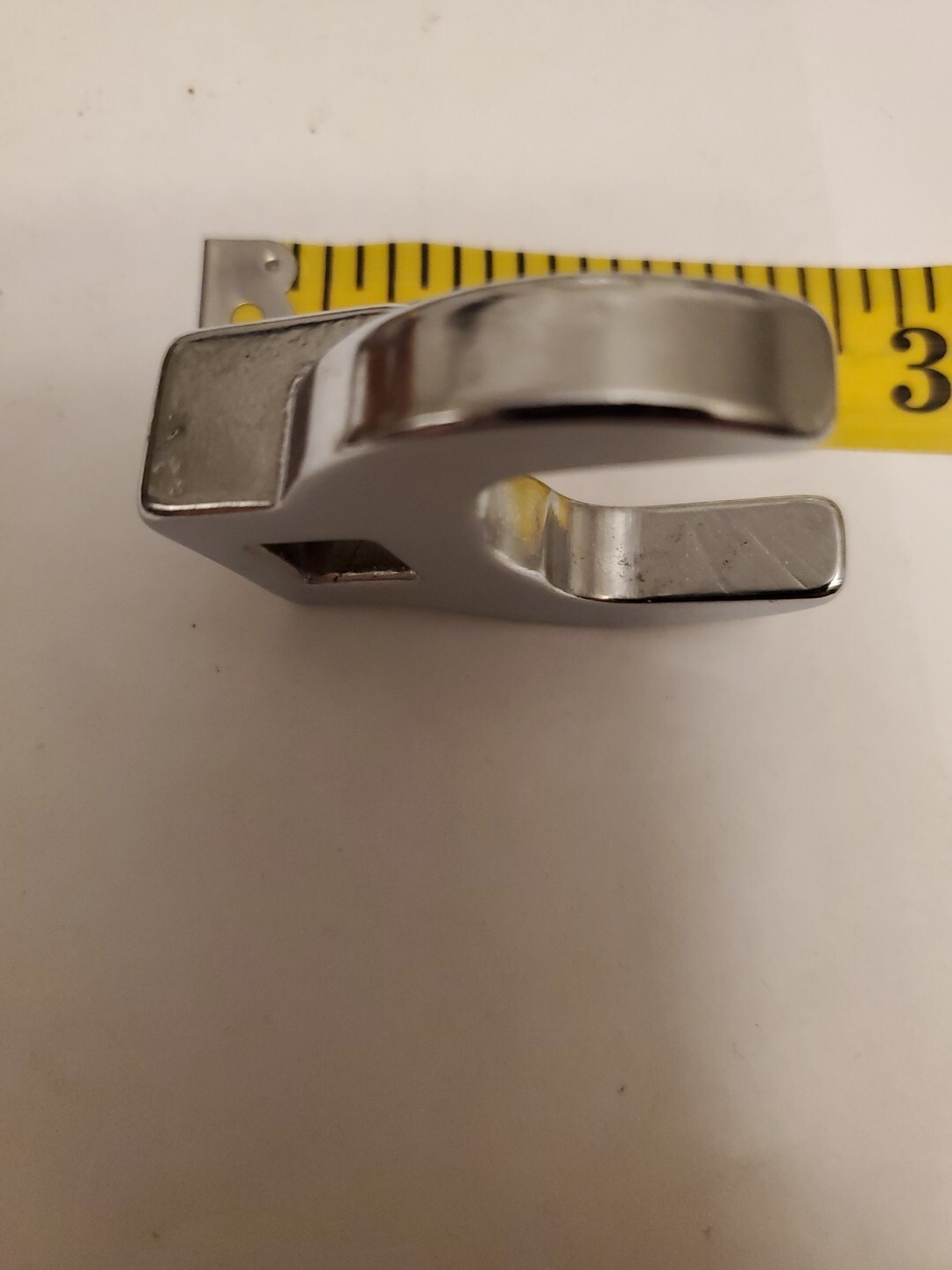 (1) VIM # 7021 Polished CHROME CROWS FOOT 1-1/8 in. 3/8 Drive Made USA 3.3 Oz.