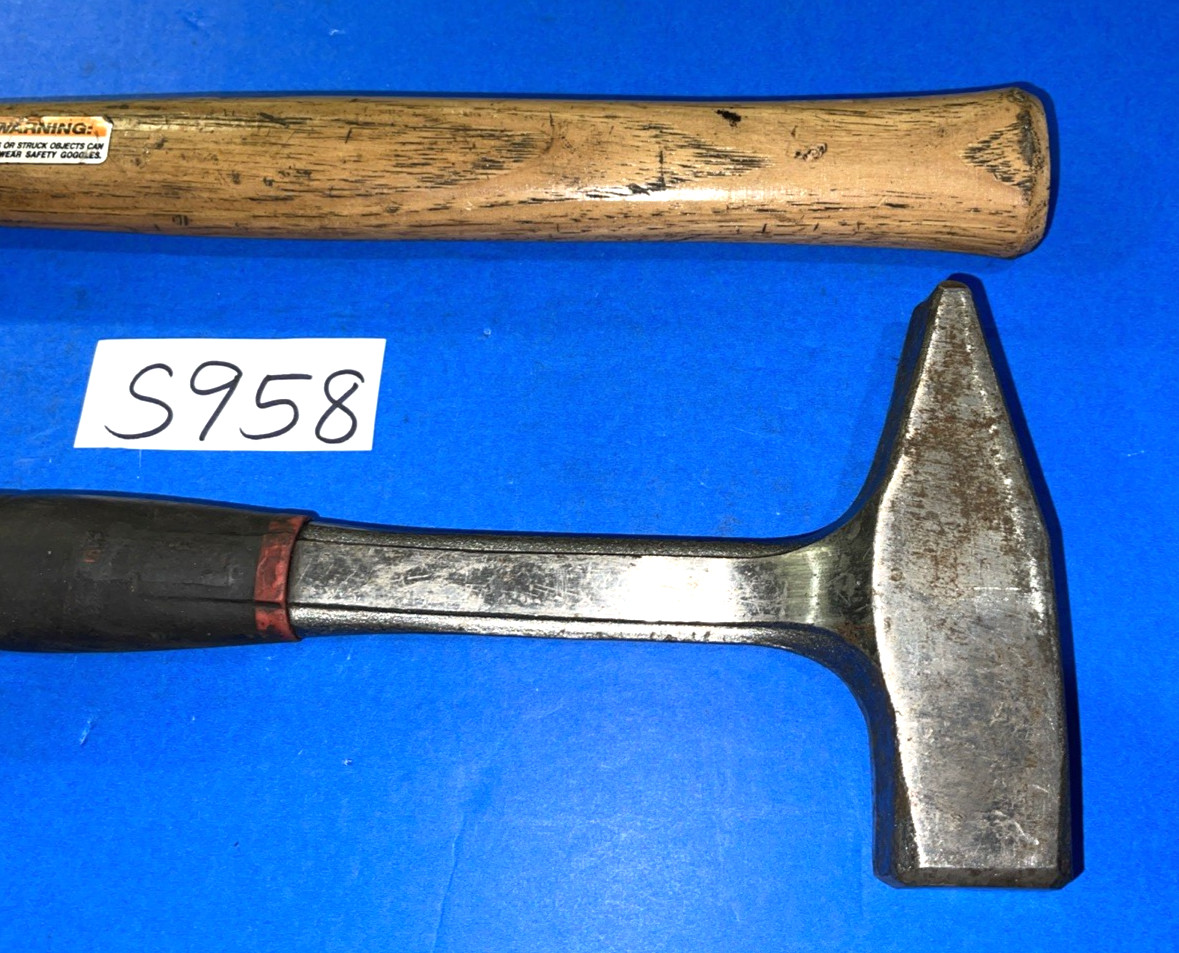 MAC TOOLS 2 PIECE ANTI-VIBE BLACKSMITH & BALL PEEN HAMMERS 48OZ FREE SHIP IN US