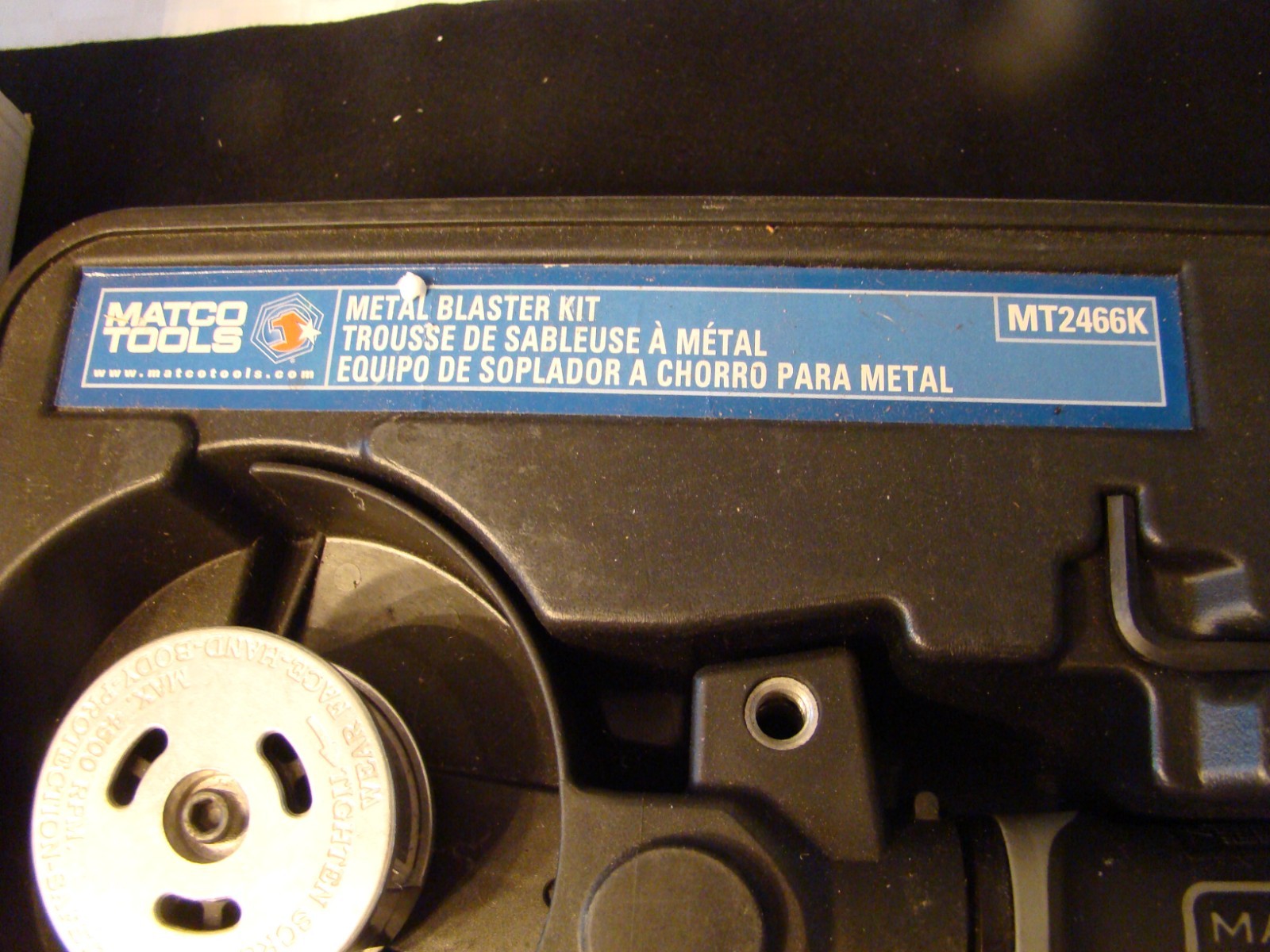 MATCO TOOLS METAL BLASTER KIT #MT2466K