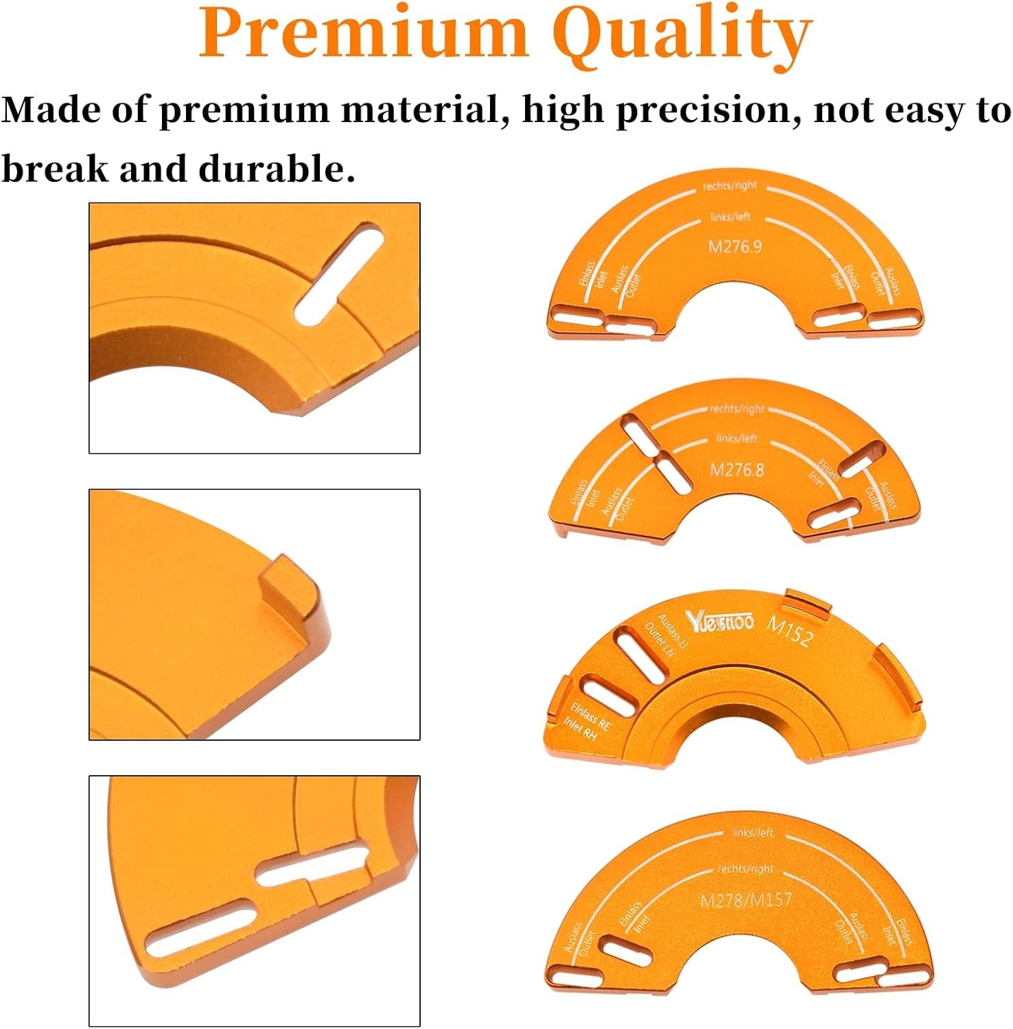 Camshaft Adjuster Tool Kit 4 Pcs, Compatible with Benz M152, M276.8, M276.9, …