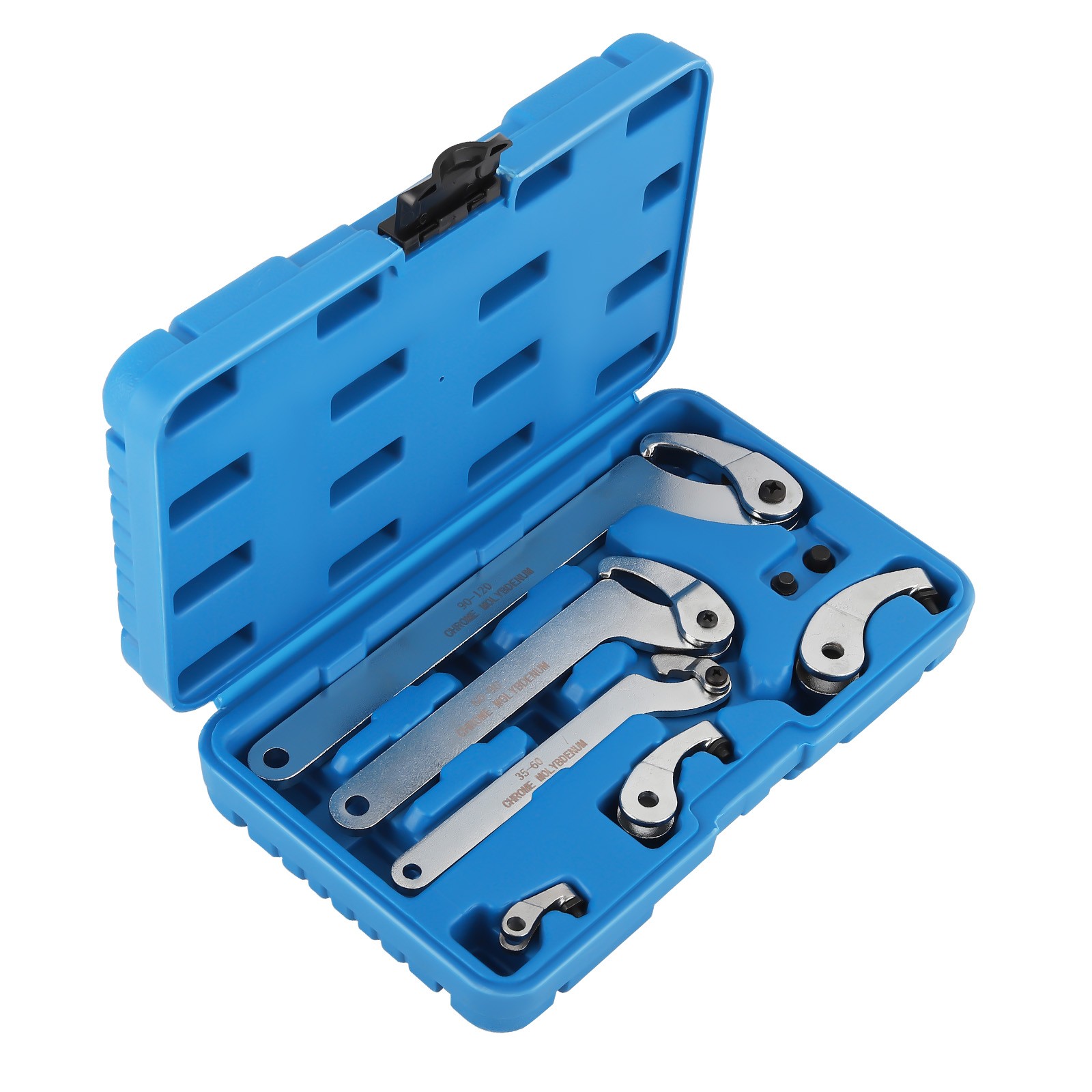 Hook Spanners Pin Wrench Adjust Lock Nut Rings Bearings Tool Kit Suspensions