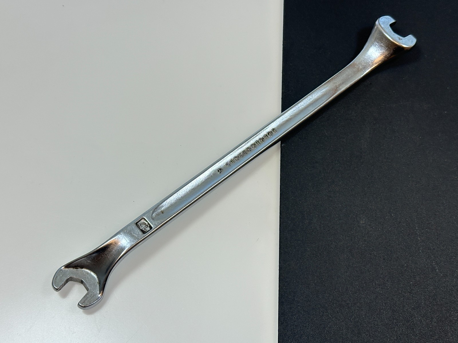 Mercedes Benz 110 589 01 01 00 Valve Adj Wrench 17mm Open End Stahlwille 3010/17