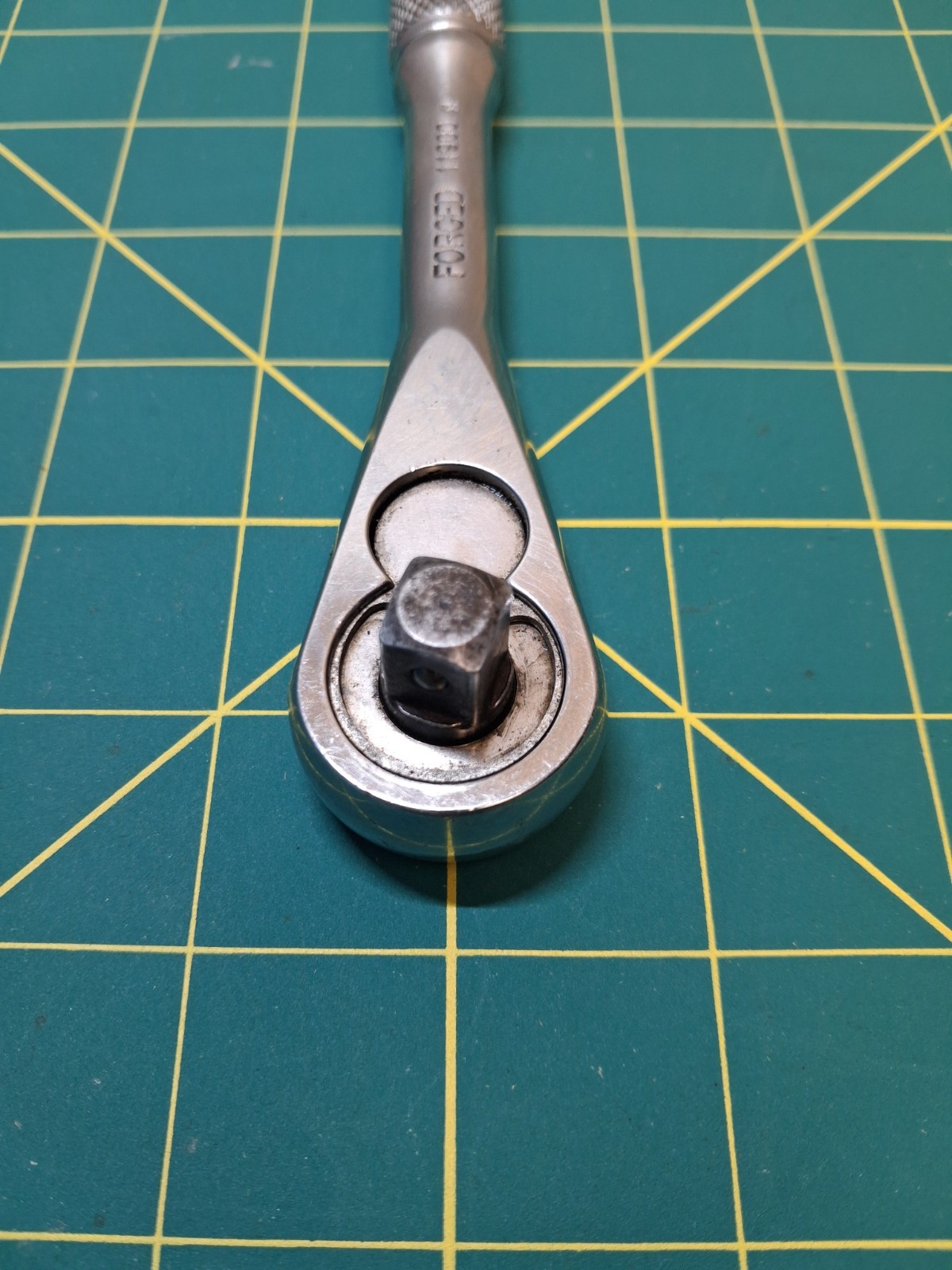 Allen Tools 3/8″ Drive Forged Chrome Ratchet 11900 Made In USA MADE 🇺🇸