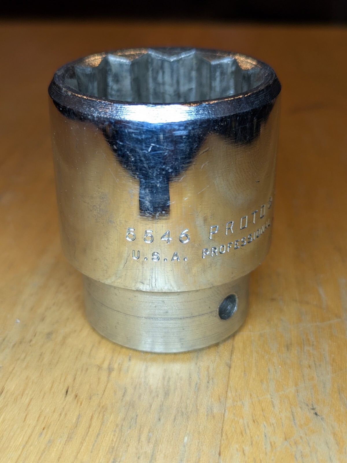 Proto Tools Professional Chrome Socket 5546 1-7/16” 3/4″ Drive 12 Point USA