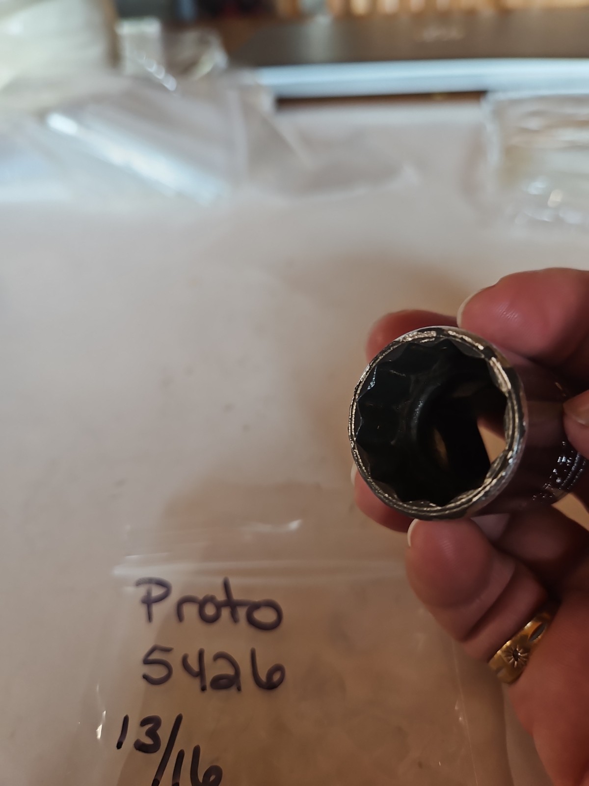 Proto 13/16″ 12 Point 1/2” Drive Socket 5426 Made In USA