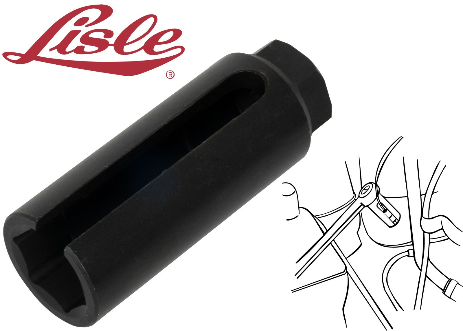 Lisle 12100 Oxygen O2 Sensor Socket Tool 22mm 7/8″ New Free Shipping USA