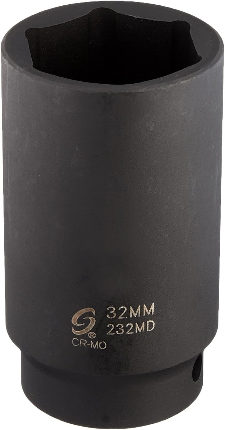 Sunex 232MD 1/2″ Drive 6 Point 32mm Deep Impact Socket