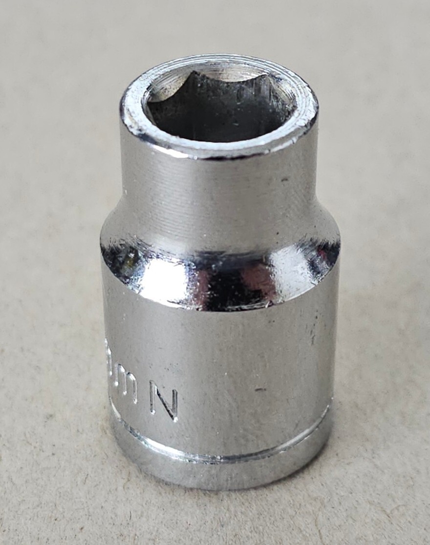 Vintage 1/2″ Inch Square Drive to 11mm Hex Socket Adapter