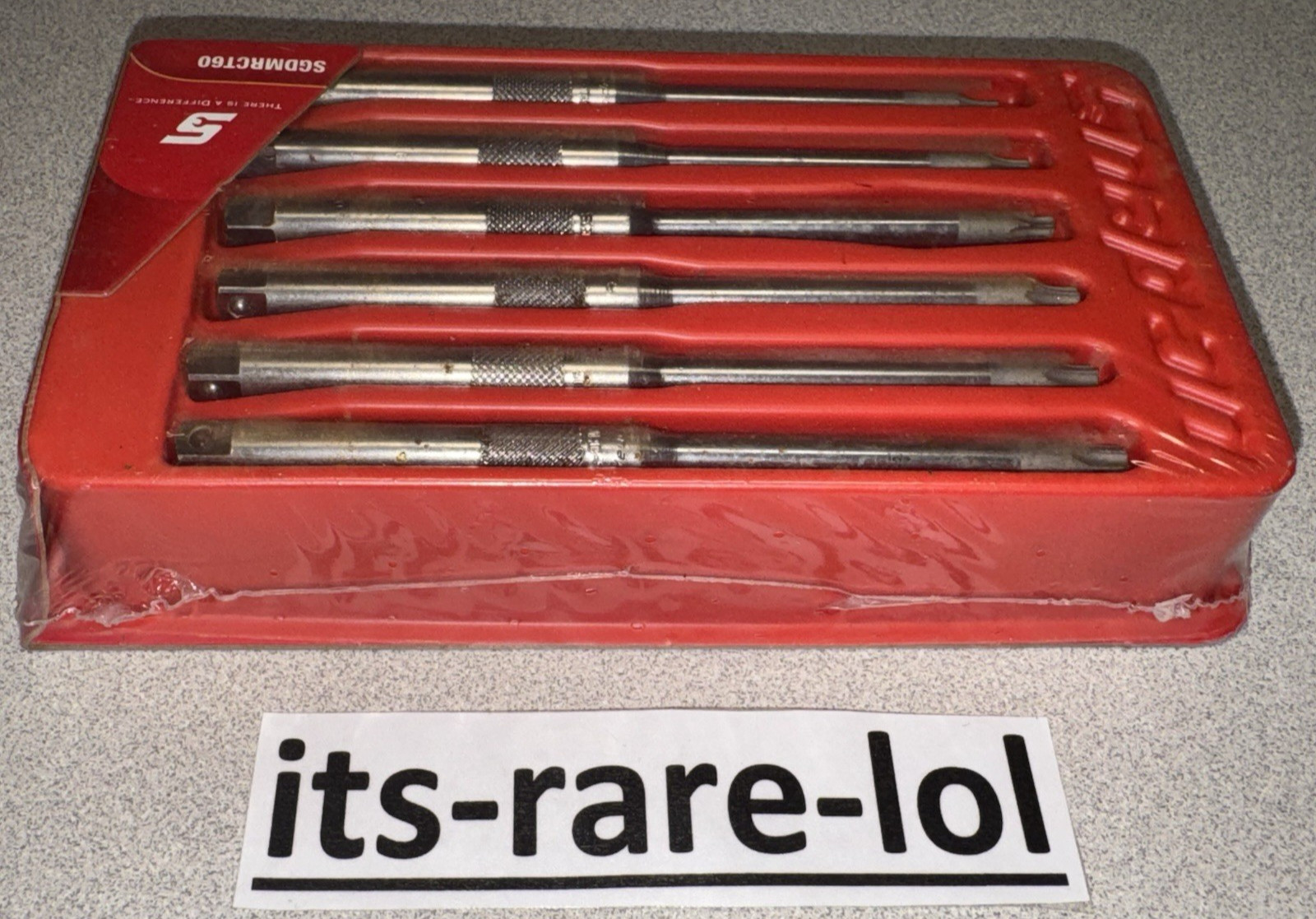 Snap On Tools SGDMRCT60 Ratcheting Screwdriver TORX 6 Pc Set T10-T30 NEW SEALED!