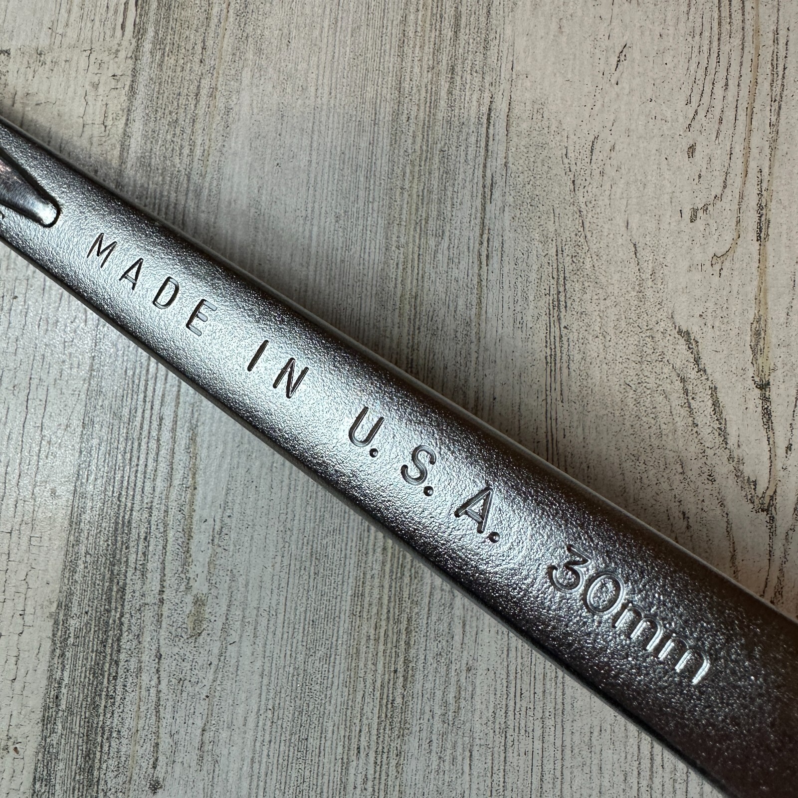 EASCO USA 30MM METRIC COMBINATION WRENCH 63630 12 Point AUTO TRUCK REPAIR FORGED