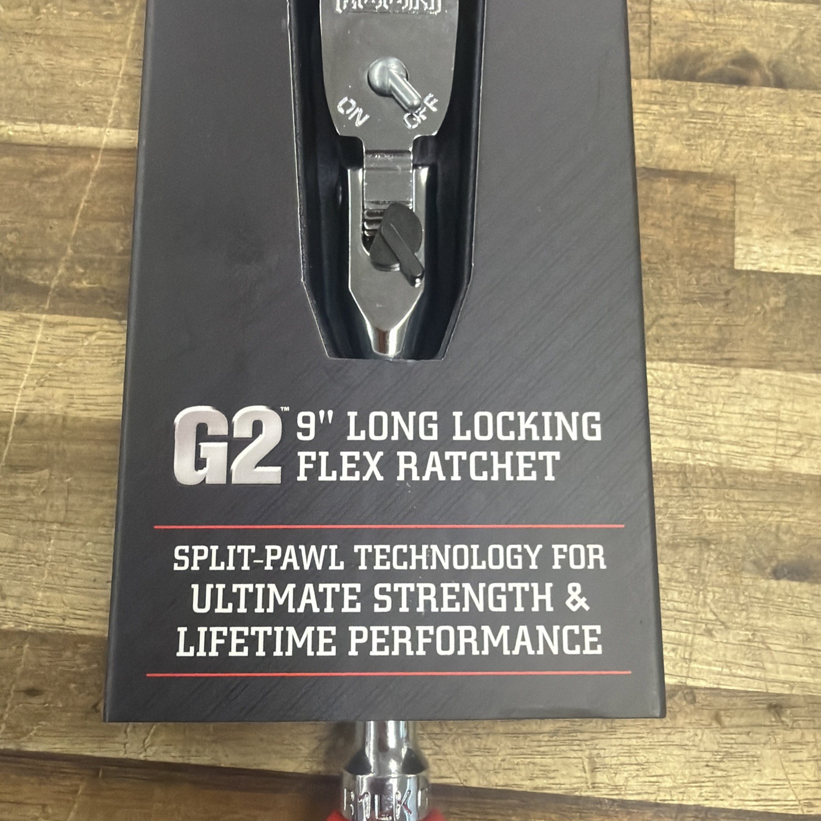 ICON R1LKG G2 9″ LONG LOCKING FLEX RATCHET 1/4 INCH DRIVE