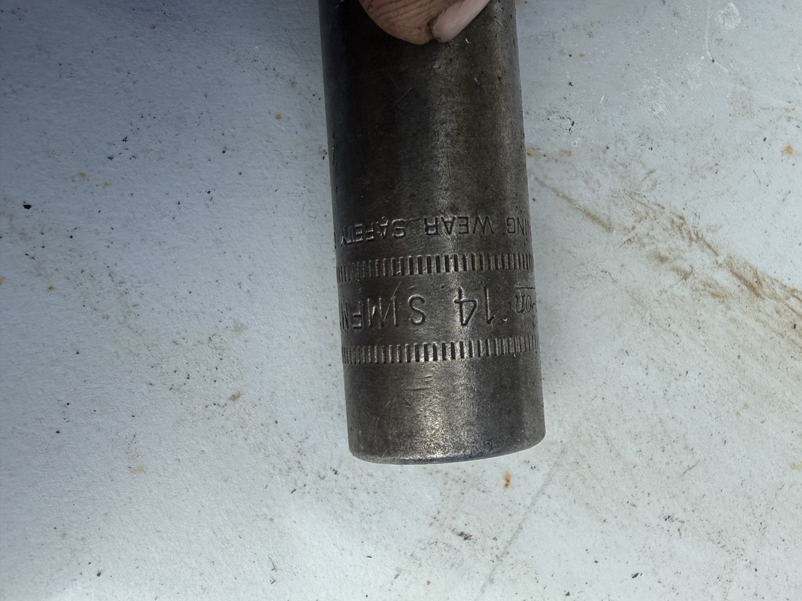 Snap-on Tools USA 3/8″ Drive 6pt 23mm,19mm,14mm Used Deep Socket Simfm Series