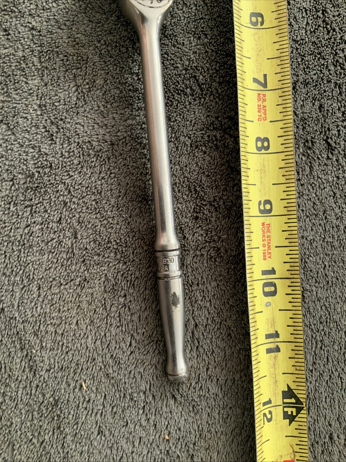 Snap On Tml830 1/4” Drive Ratchet, Wokrs Fine….used….has Marks…see,pics…