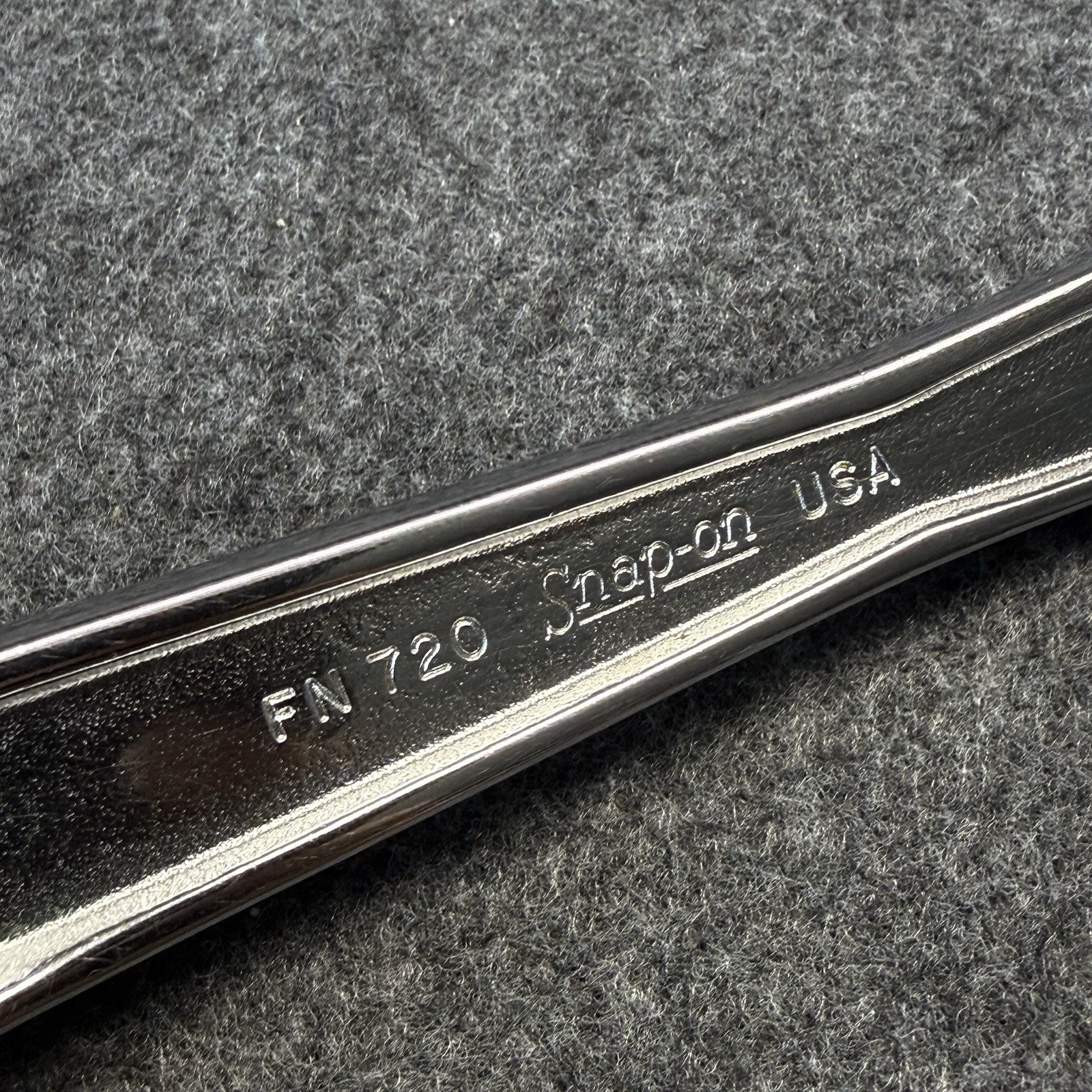 Snap-on FN720A 3/8″ Drive 6″ Long Chrome Short Handle Ratchet USA