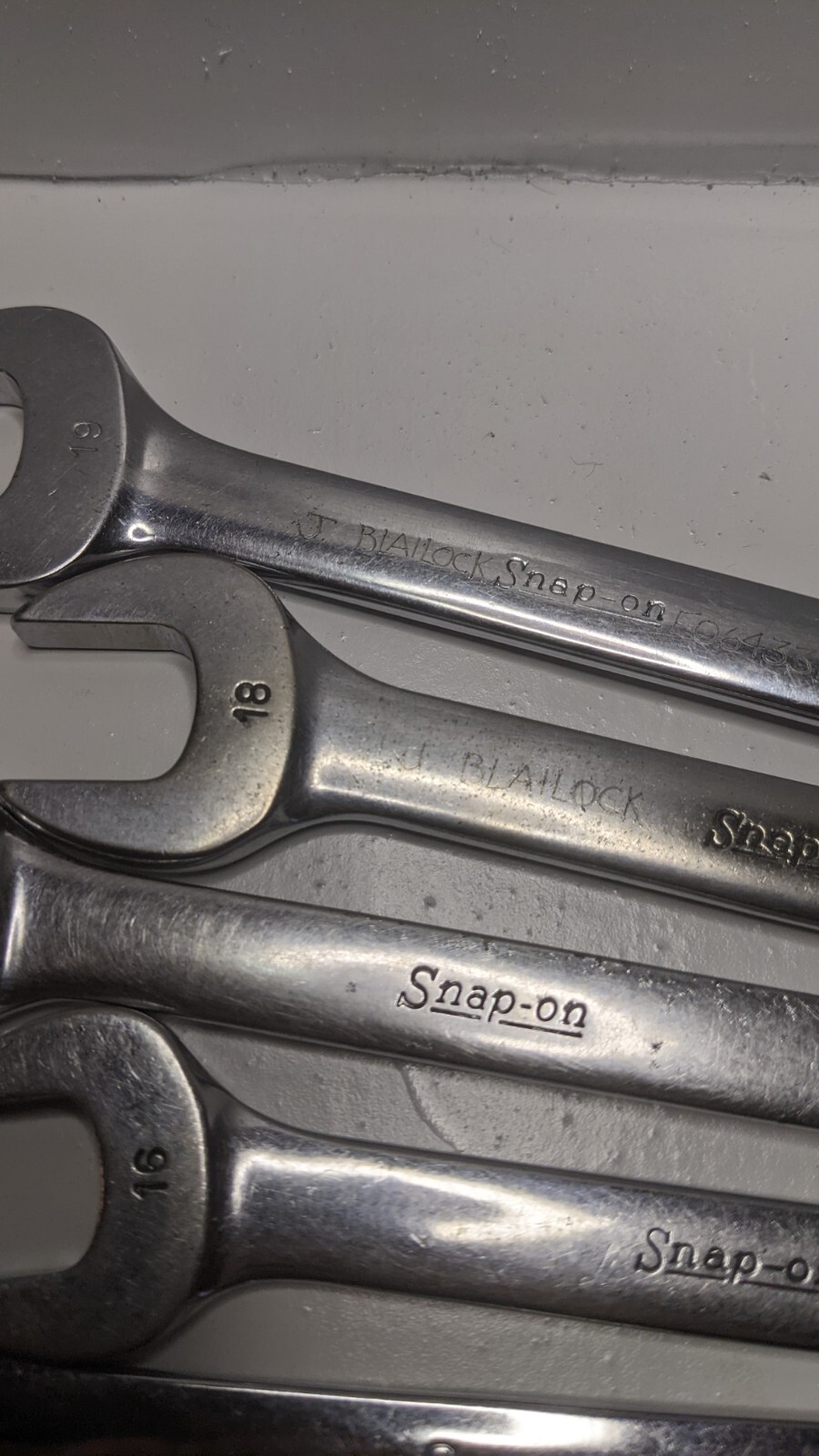 Snap-On OEXM 6mm-19mm 12-Point Metric Flank Drive Short Combination Set
