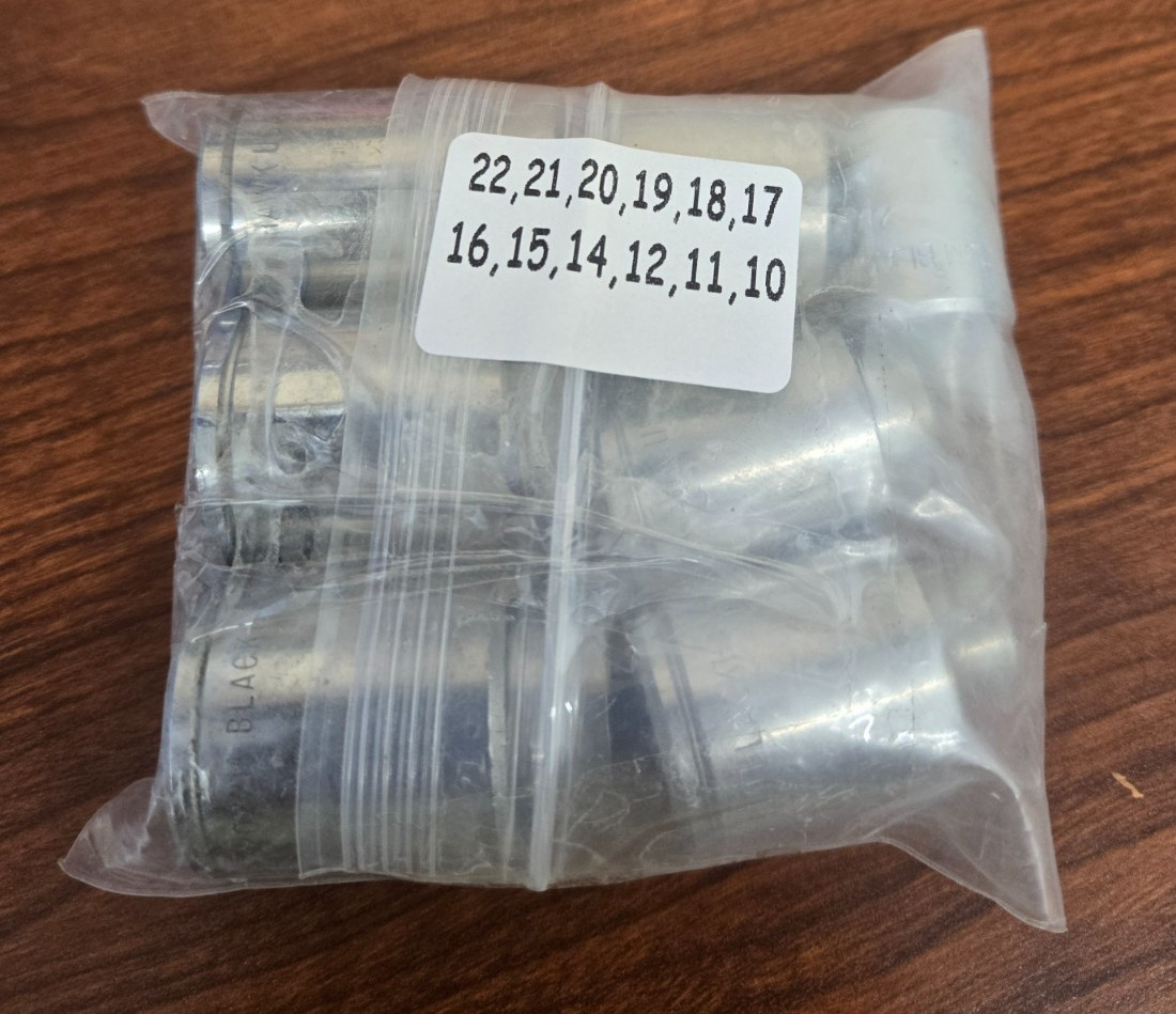 Blackhawk Socket Set Metric 12PC/6 Point