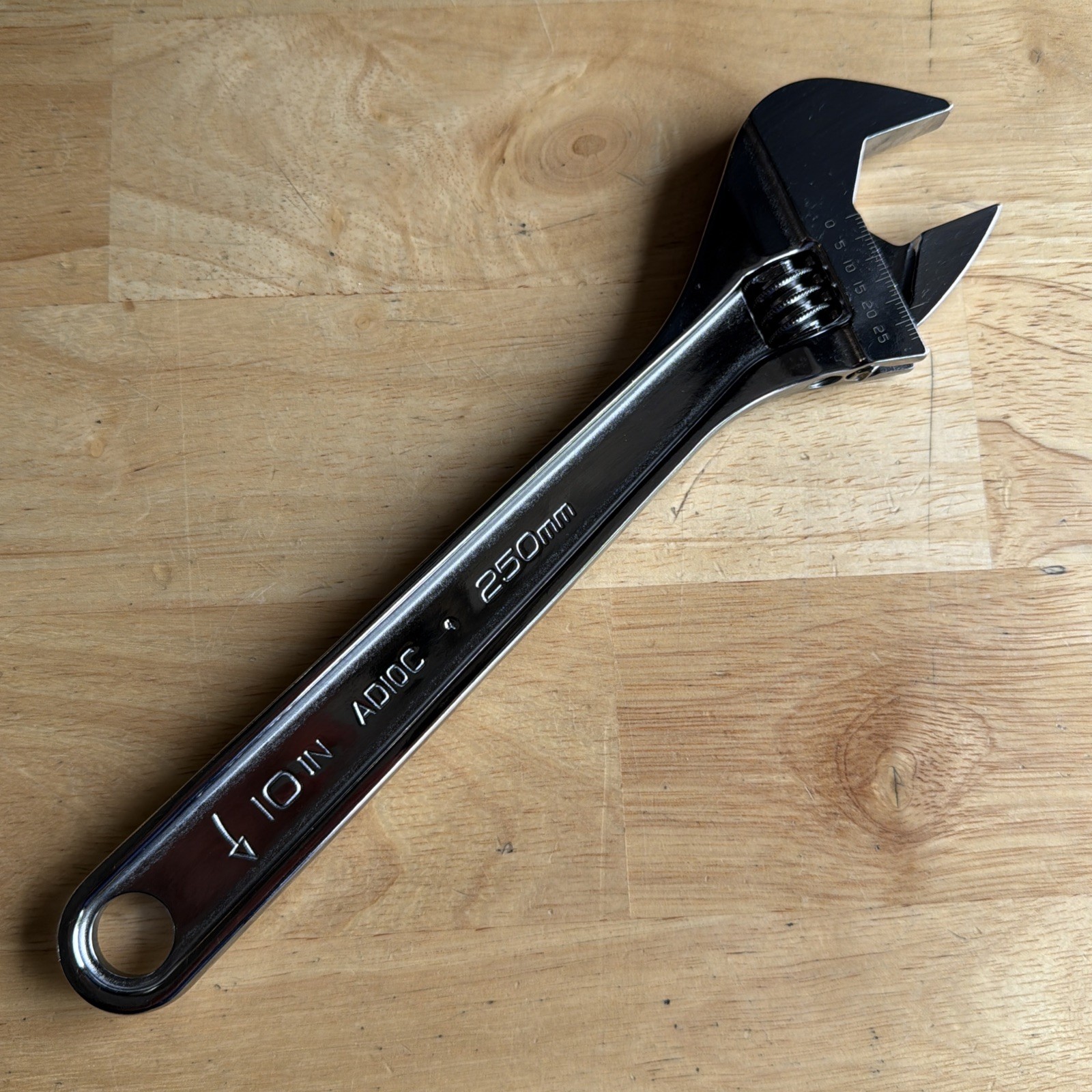 Snap On Tools 10″ Adjustable Wrench 250mm AD10C USA NEW 2024 Date Code