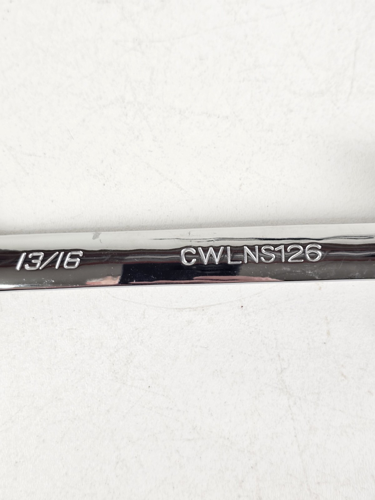 NAPA Carlyle SAE Combination Wrench 12 Pt 13/16″ CWLNS126 Polish Chrome Non Slip