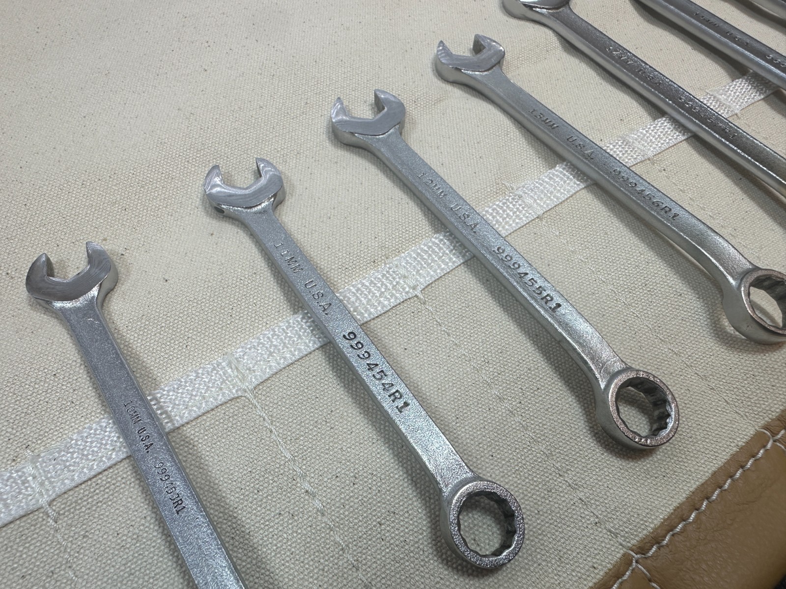 🇺🇸 International Harvester IH USA 9pc Metric 9mm-19mm Combination Wrench Set