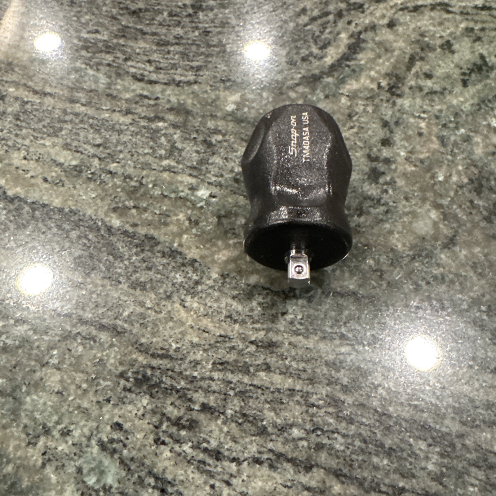 Snap On tm40asa 2-1/8” stubby shank driver black