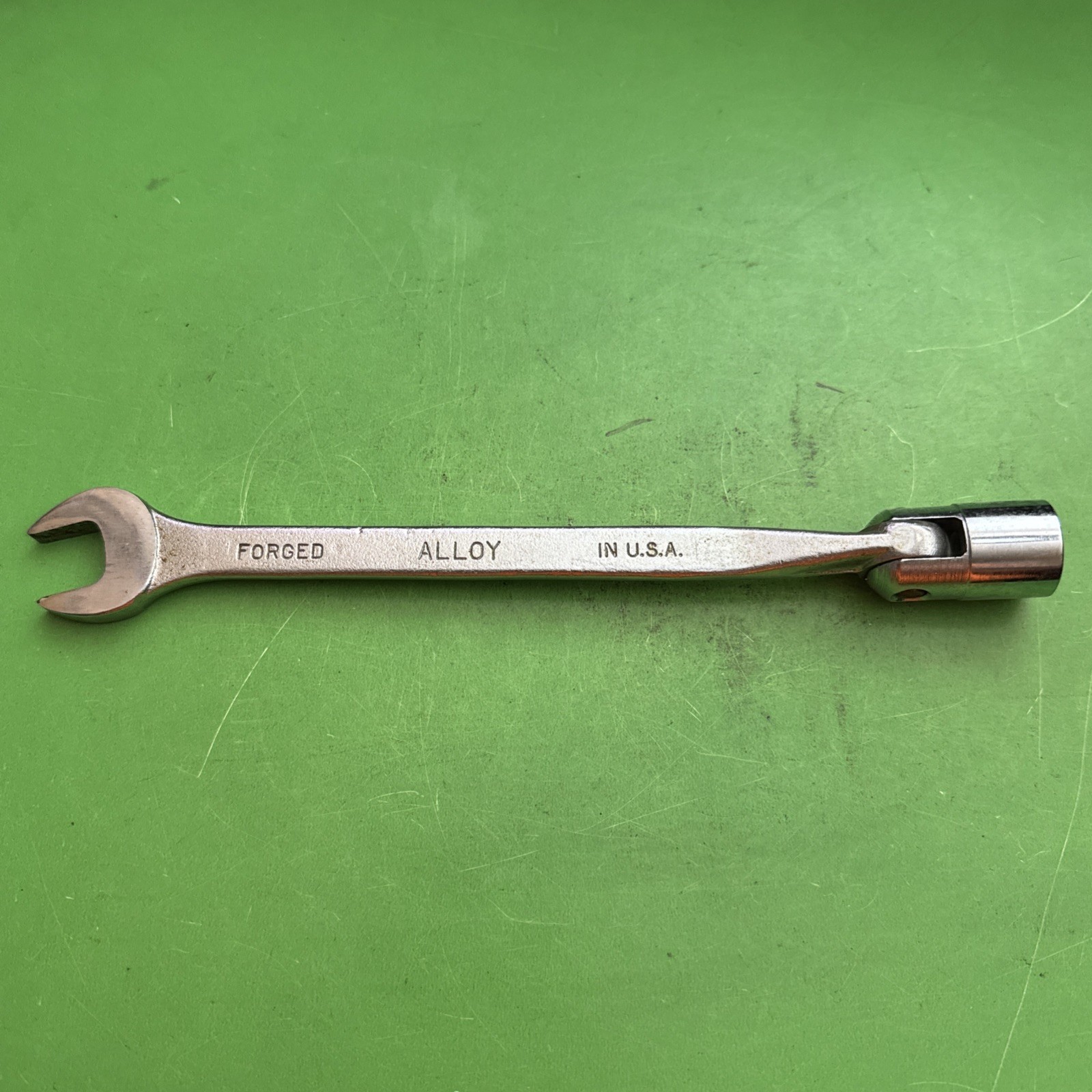 S-K USA 12 Point Flex Head Socket Open End Saltus Wrench SAE Size 5/8″ MPN FC-20