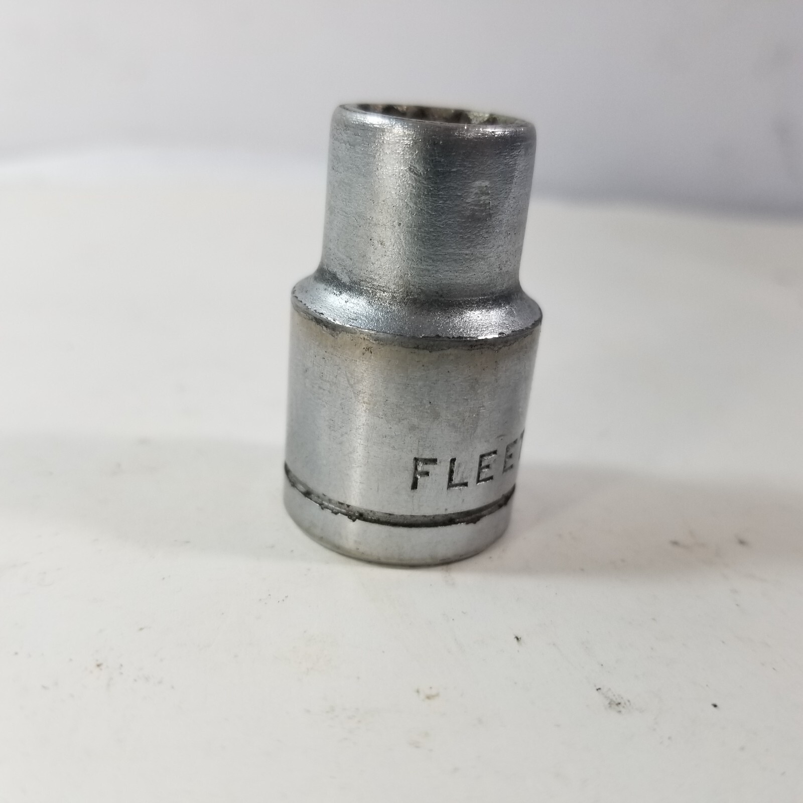 Fleet SAE Socket 7/16″, 12 point, 1/2in drive. R-1214 Made in USA