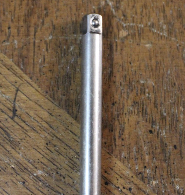 Snap On Tools 1/4″ Drive 14″ Long Knurled Chrome Extension TMXK140