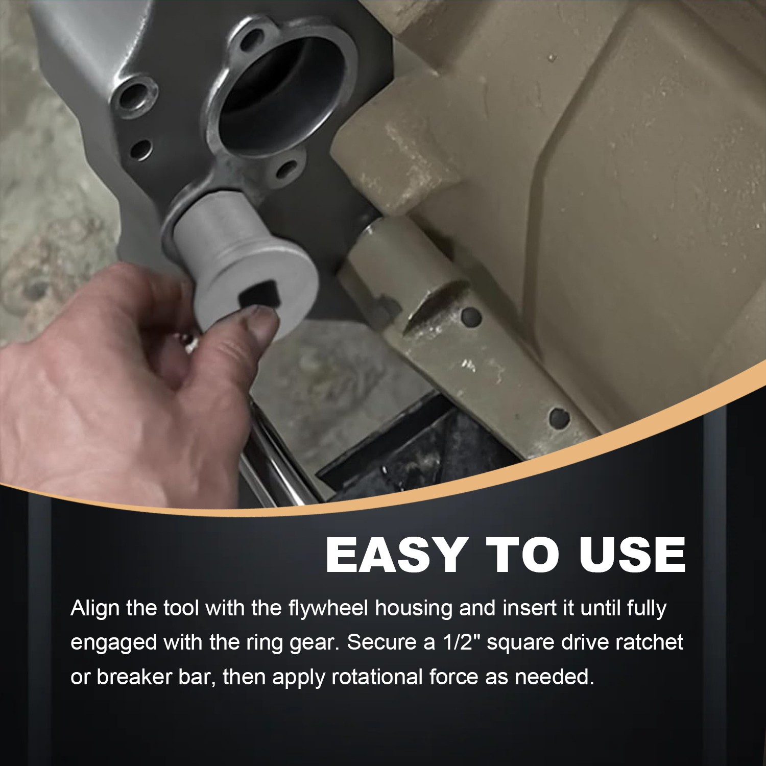 High Quality Engine Barring Tool for Cummins Replaces 3824591A 5299073