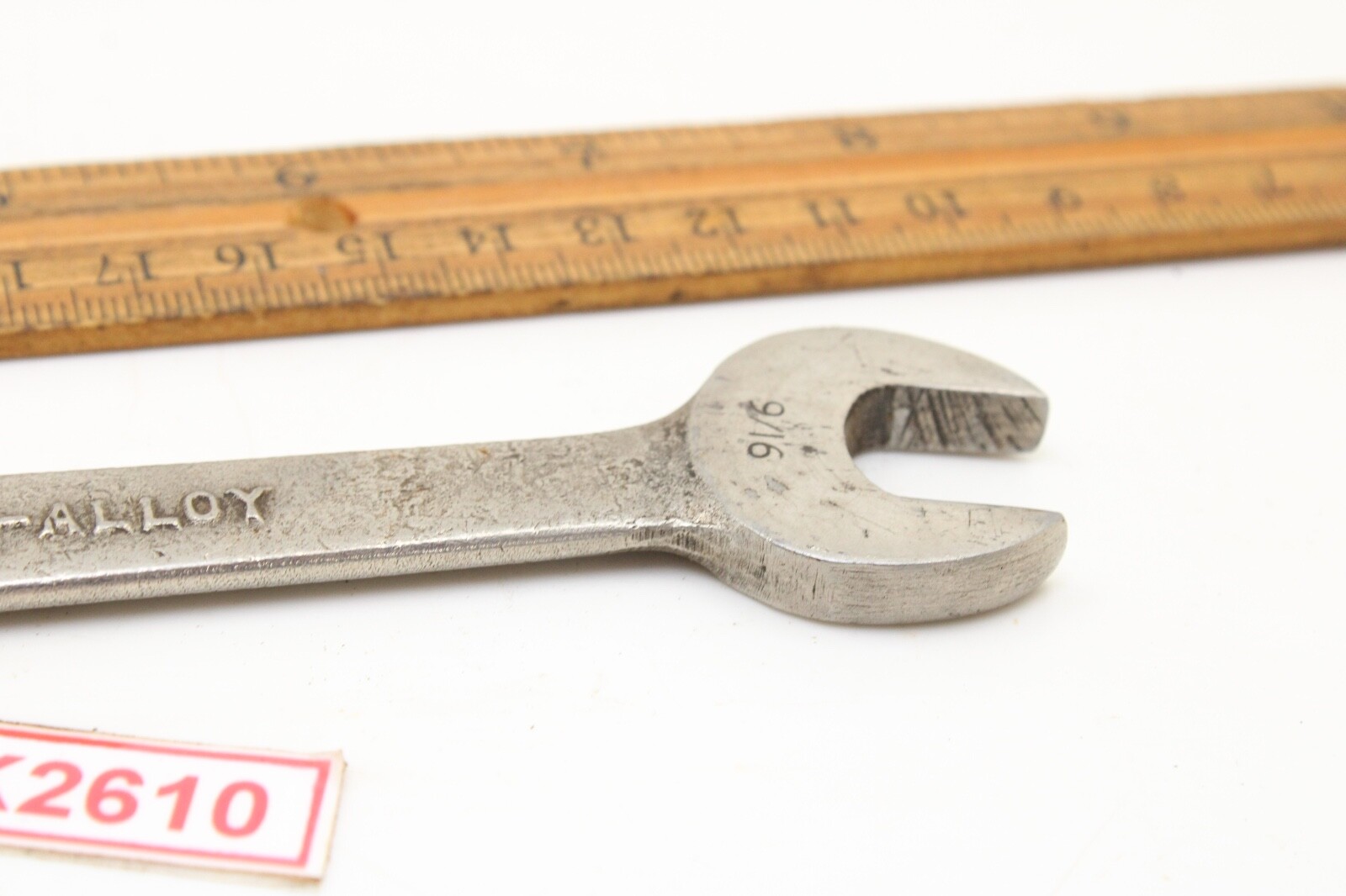 Williams 1727 Superwrench 9/16″ x 5/8″ 6 Point SAE Double Open-ended Wrench USA