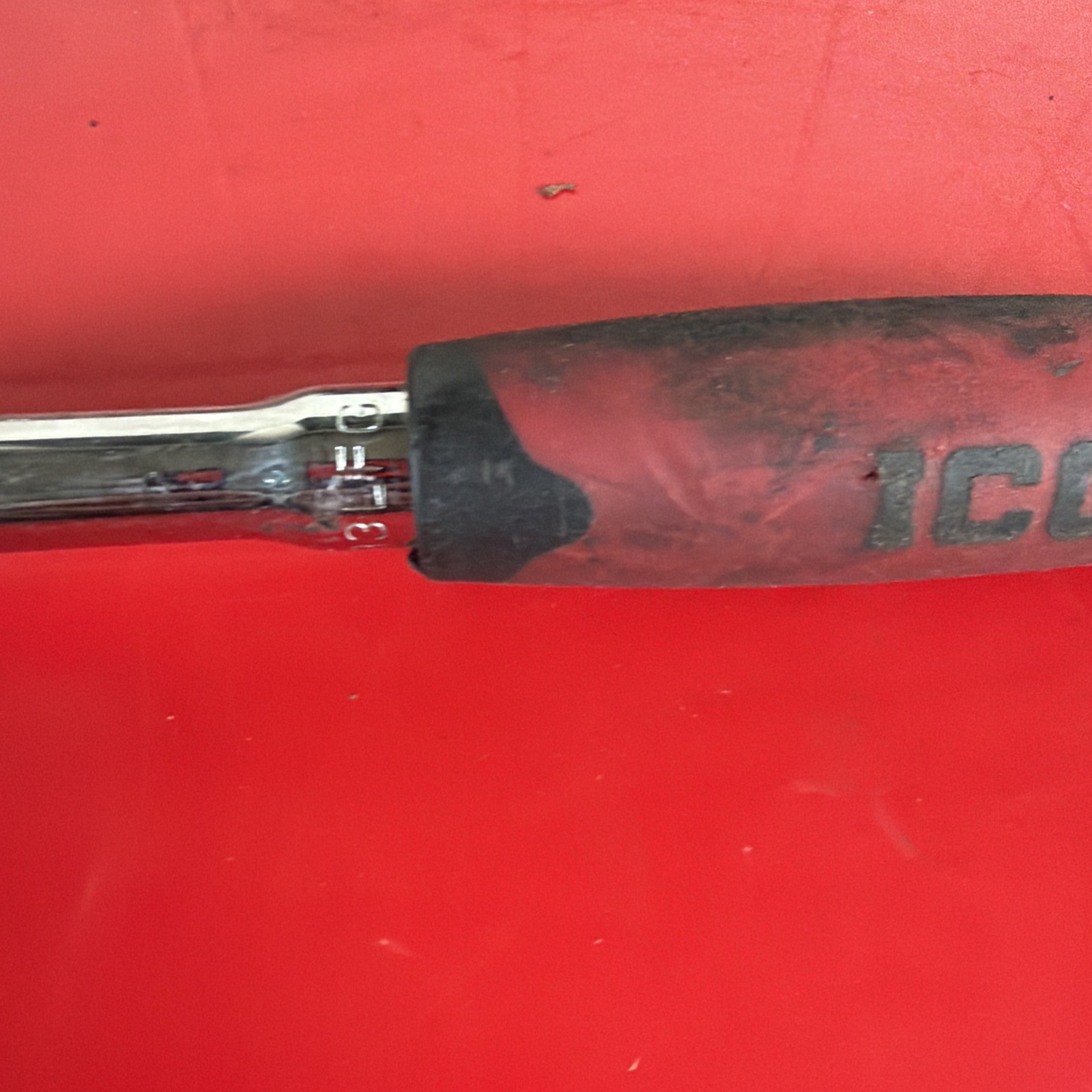 ICON 1/2 in. Drive Professional Long-Reach Flex-Head Ratchet with Comfort Grip