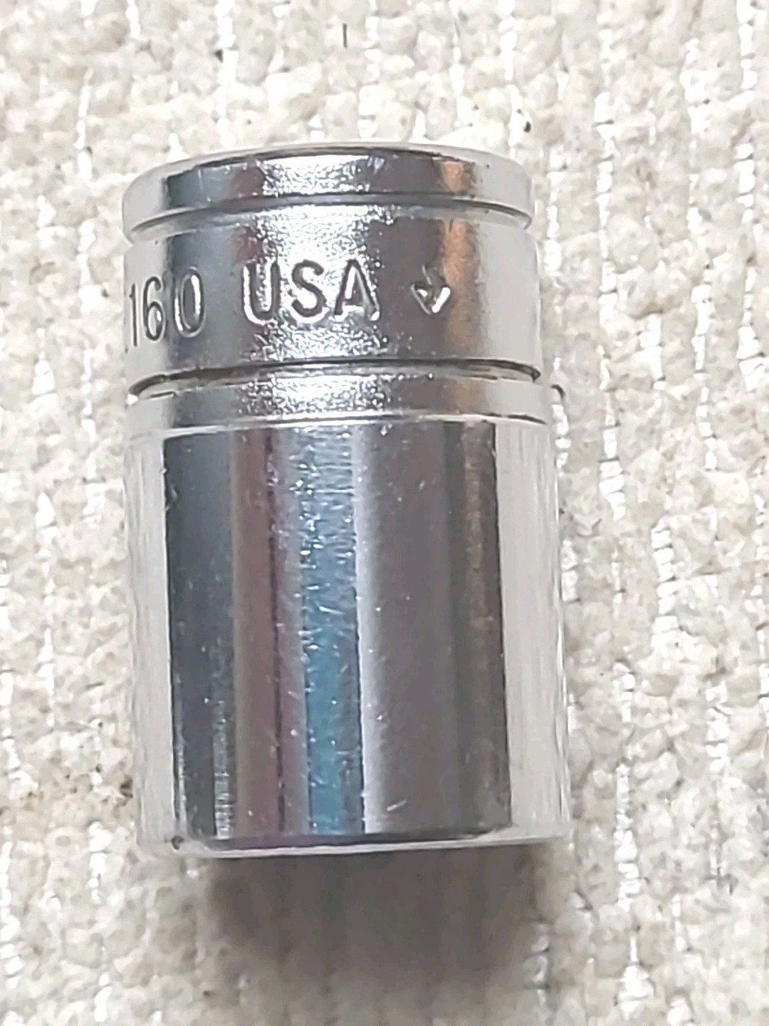 Snap On Tools FLE160 3/8” Drive Torx E16 Shallow Chrome Socket USA MADE TOOL.