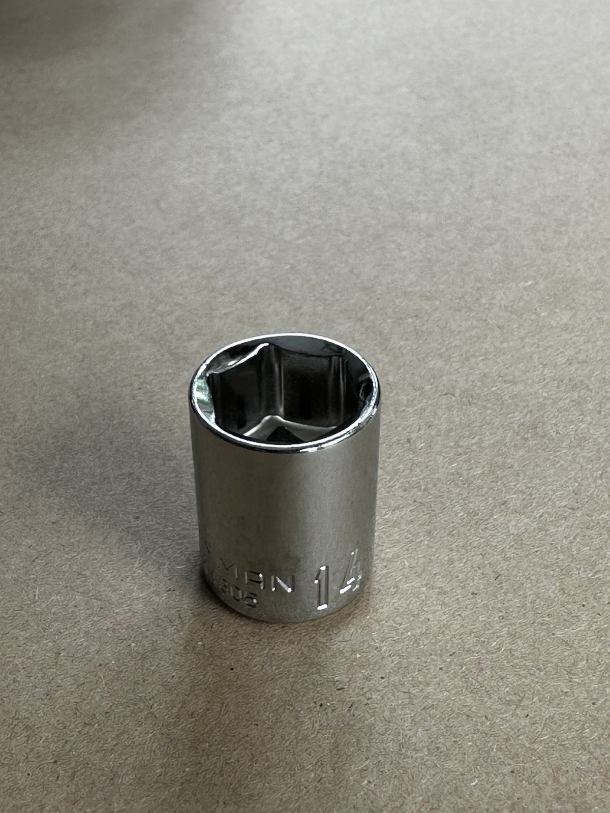 Craftsman 3/8″dr metric/MM 14mm 12pt/point shallow socket CMMT44305 New. 0473