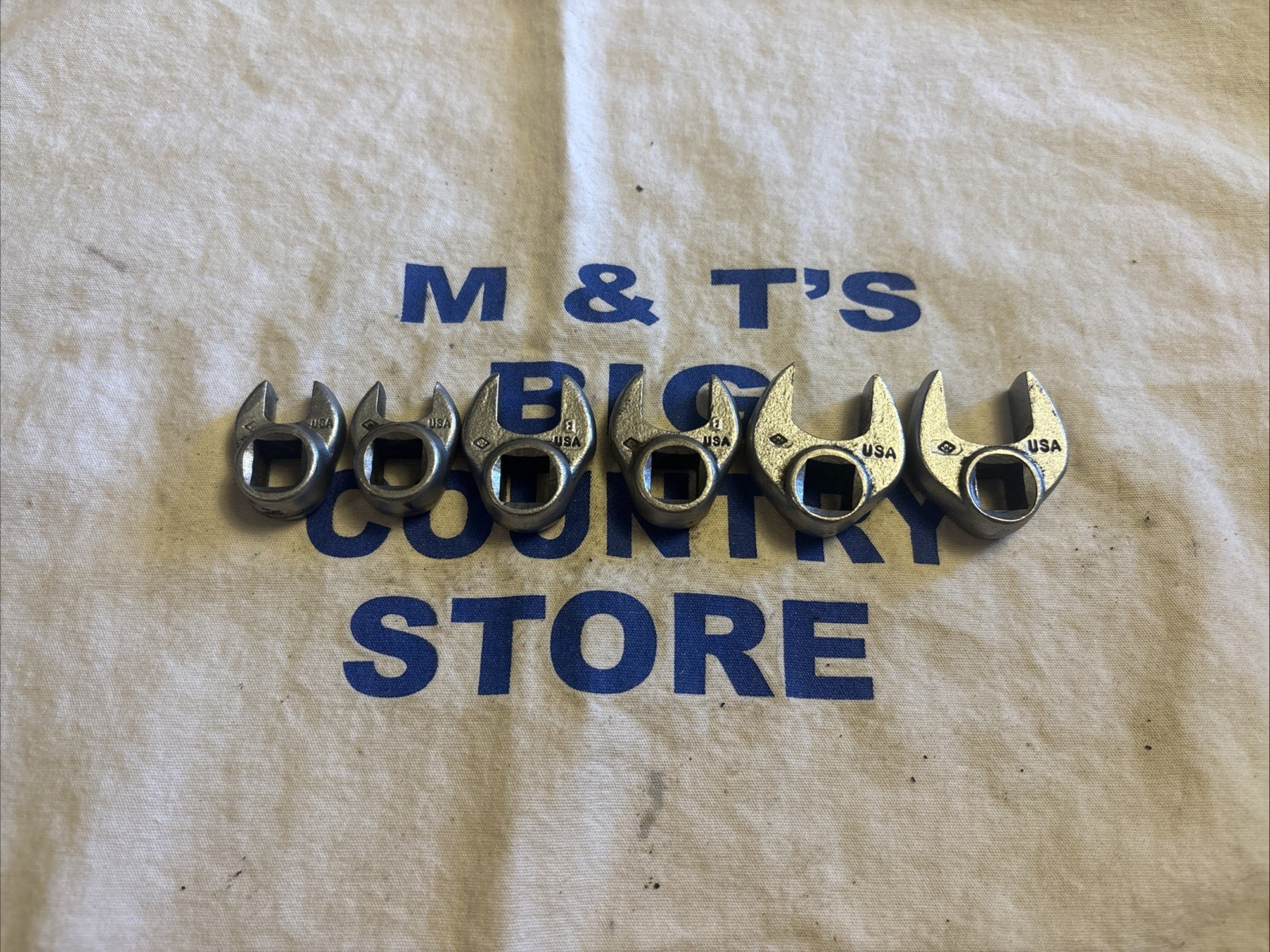 Williams USA 3/8″ Drive 6pc 3/8″-11/16” Crowfoot Wrench Set